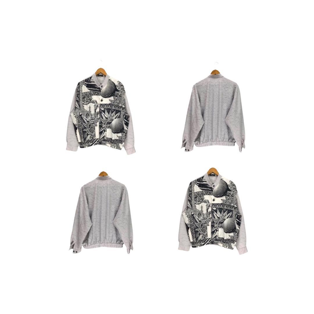 Baffone Full Print Art Design Pop Art Light Jacket