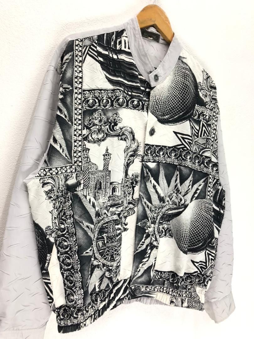 Japanese Brand Baffone Full Print Art Design Pop Art Light Jacket Size US M / EU 48-50 / 2 - 7 Thumbnail