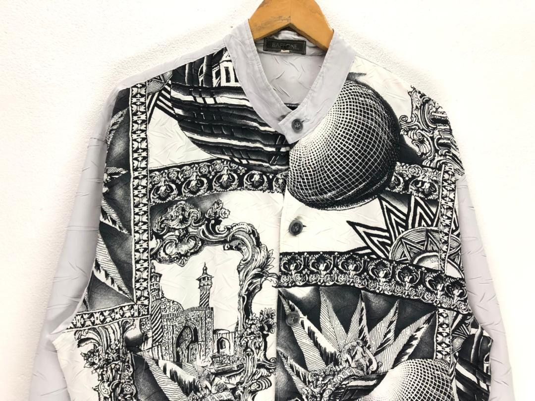 Japanese Brand Baffone Full Print Art Design Pop Art Light Jacket Size US M / EU 48-50 / 2 - 3 Thumbnail
