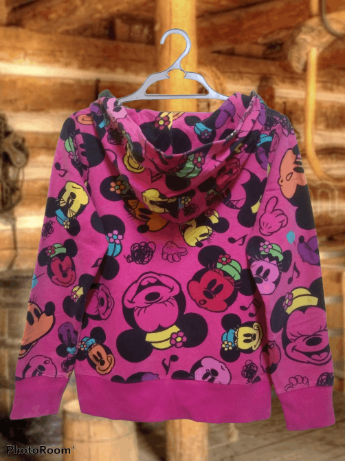 Disney × Mickey Mouse MICKEY MOUSE FULLPRINT HOODIE JACKET Size US S / EU 44-46 / 1 - 4 Thumbnail
