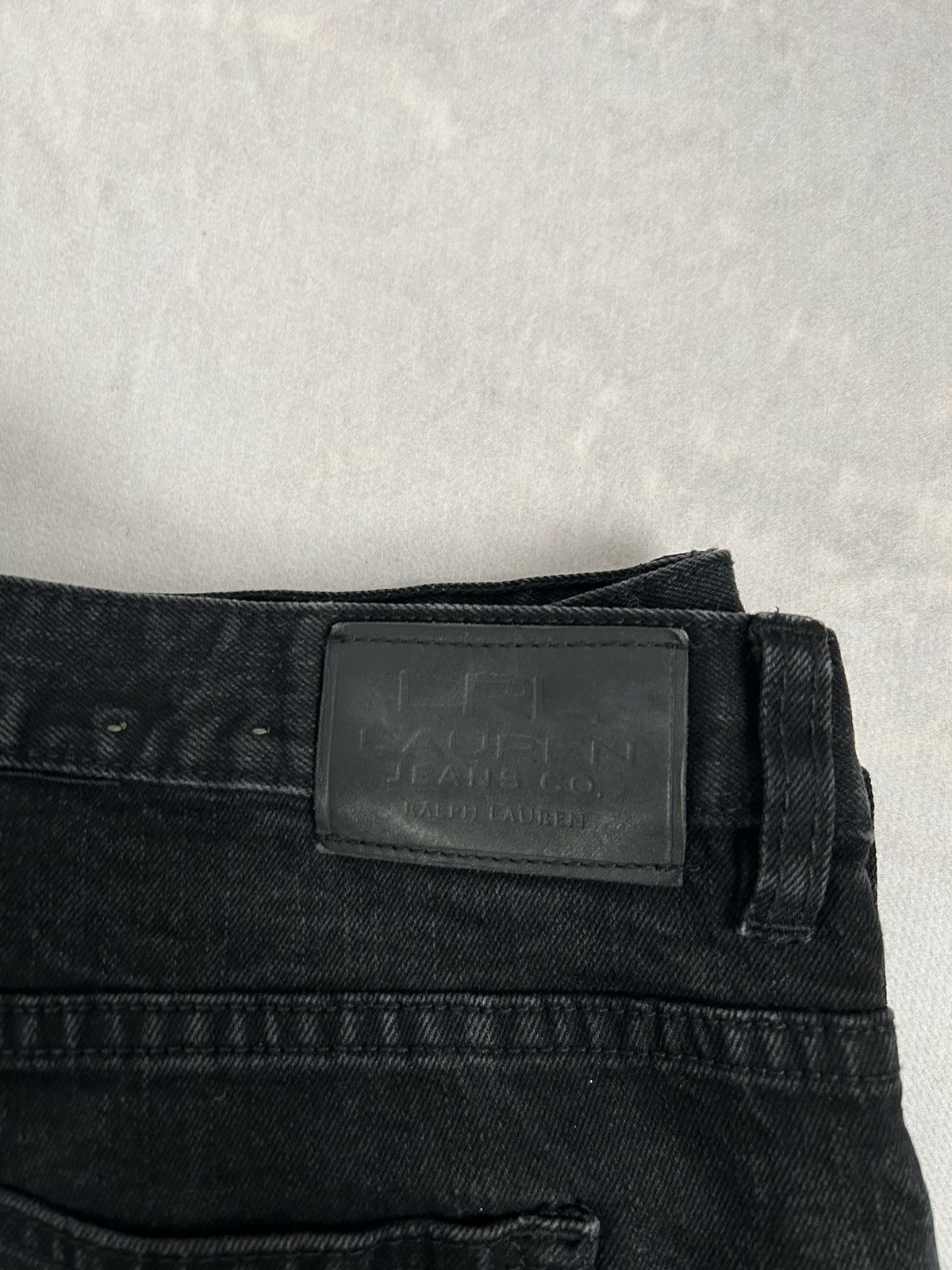 Ralph Lauren Vintage Ralph Lauren Jeans Co. LRL Black Washed Denim Size US 32 / EU 48 - 5 Thumbnail