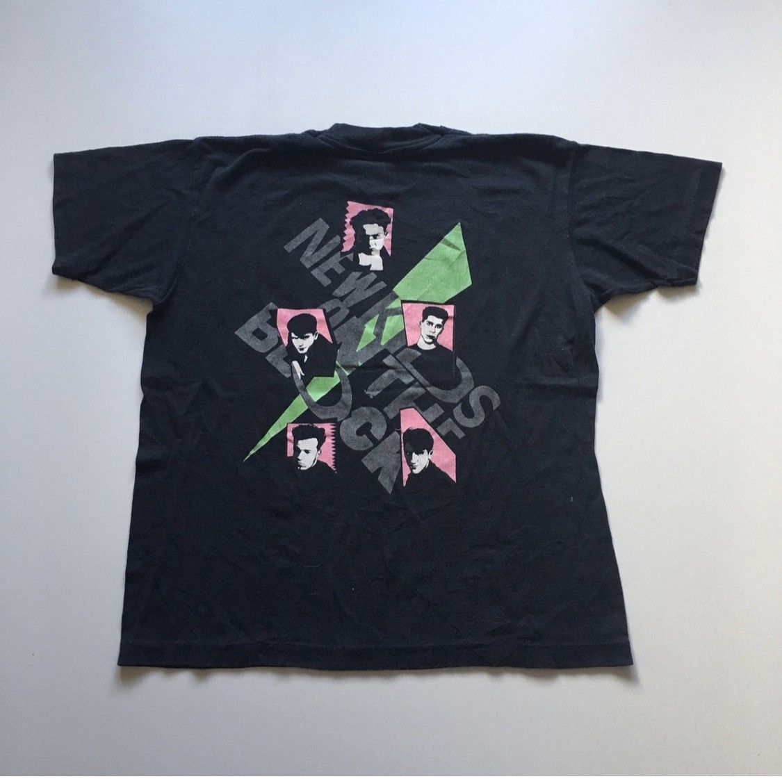 Band Tees × New Kids On The Block × Vintage Vintage 80s New Kids On The Block Graphic T Shirt XS Rare Size US XS / EU 42 / 0 - 2 Thumbnail