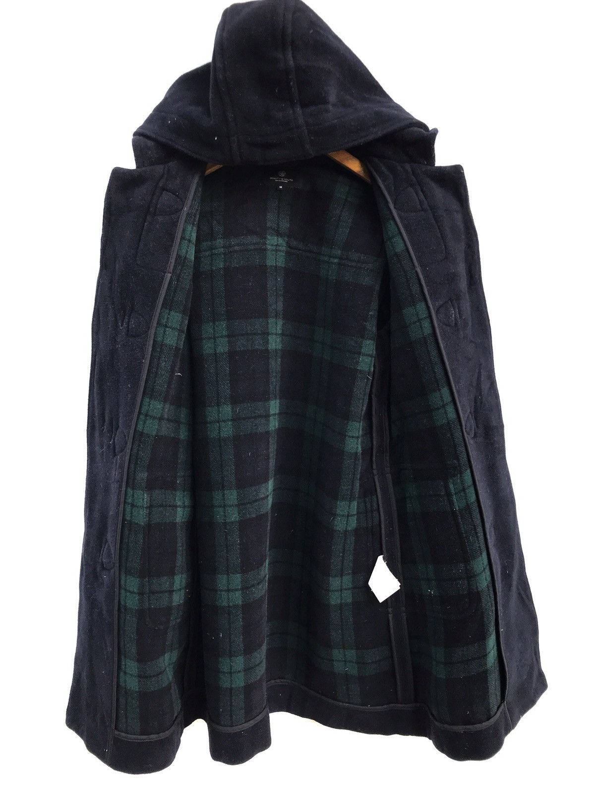 BEAUTY&YOUTH × United Arrows United Arrows x Beauty & Youth Wool Navy Blue Duffle Coat Size US S / EU 44-46 / 1 - 3 Thumbnail