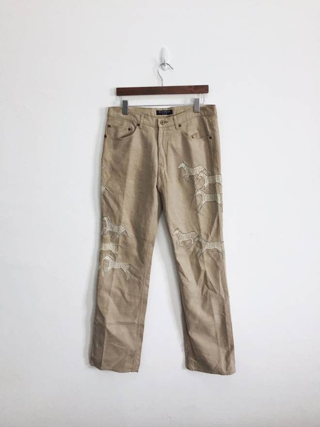Designer × Japanese Brand Japanese Brand KEITA MARUYAMA Homme Patches Pants Size US 33 - 2 Thumbnail