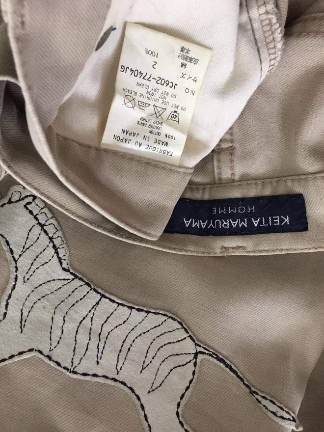 Designer × Japanese Brand Japanese Brand KEITA MARUYAMA Homme Patches Pants Size US 33 - 5 Thumbnail
