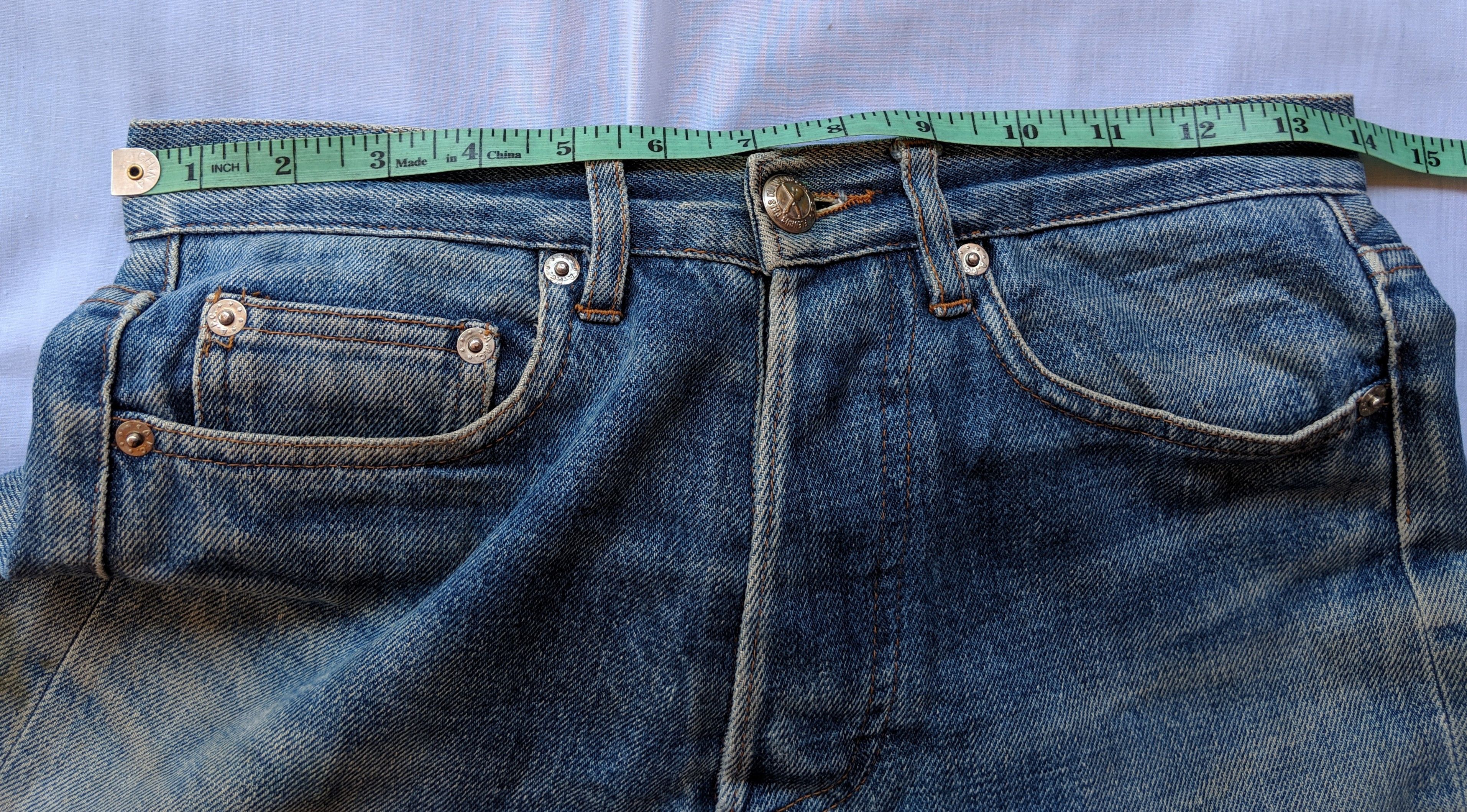 A.P.C. Vintage selvedge denim A.P.C distressed denim Size US 28 / EU 44 - 9 Thumbnail