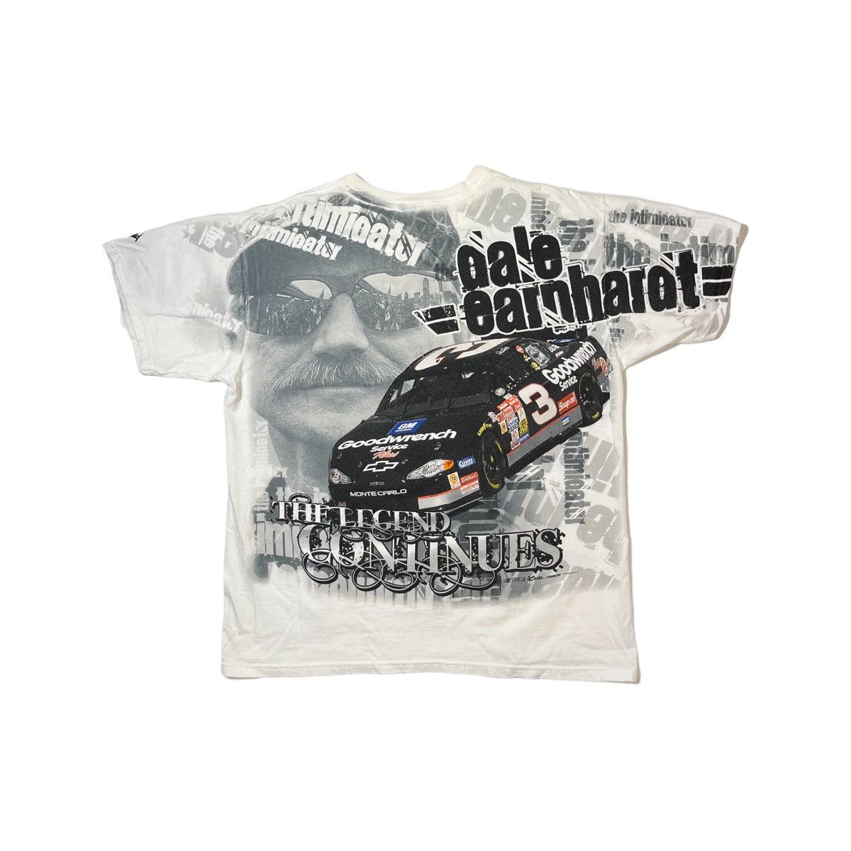NASCAR × Vintage Dale Earnhardt Big Face Tee Size US L / EU 52-54 / 3 - 3 Thumbnail