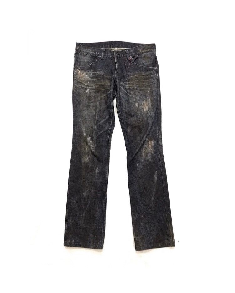 Japanese Brand Distress ModernLovers Slim Fit painter rusty Jeans Denim Size US 30 / EU 46 - 1 Thumbnail