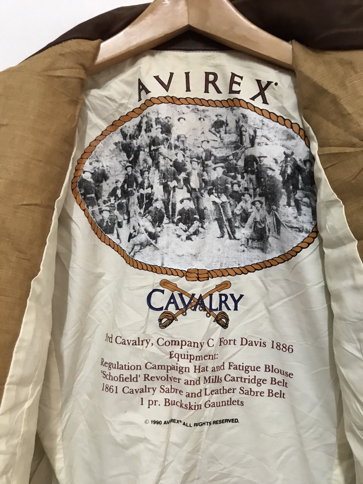 Avirex Rare!!Vintage 90s avirex cavalry Size US L / EU 52-54 / 3 - 5 Thumbnail