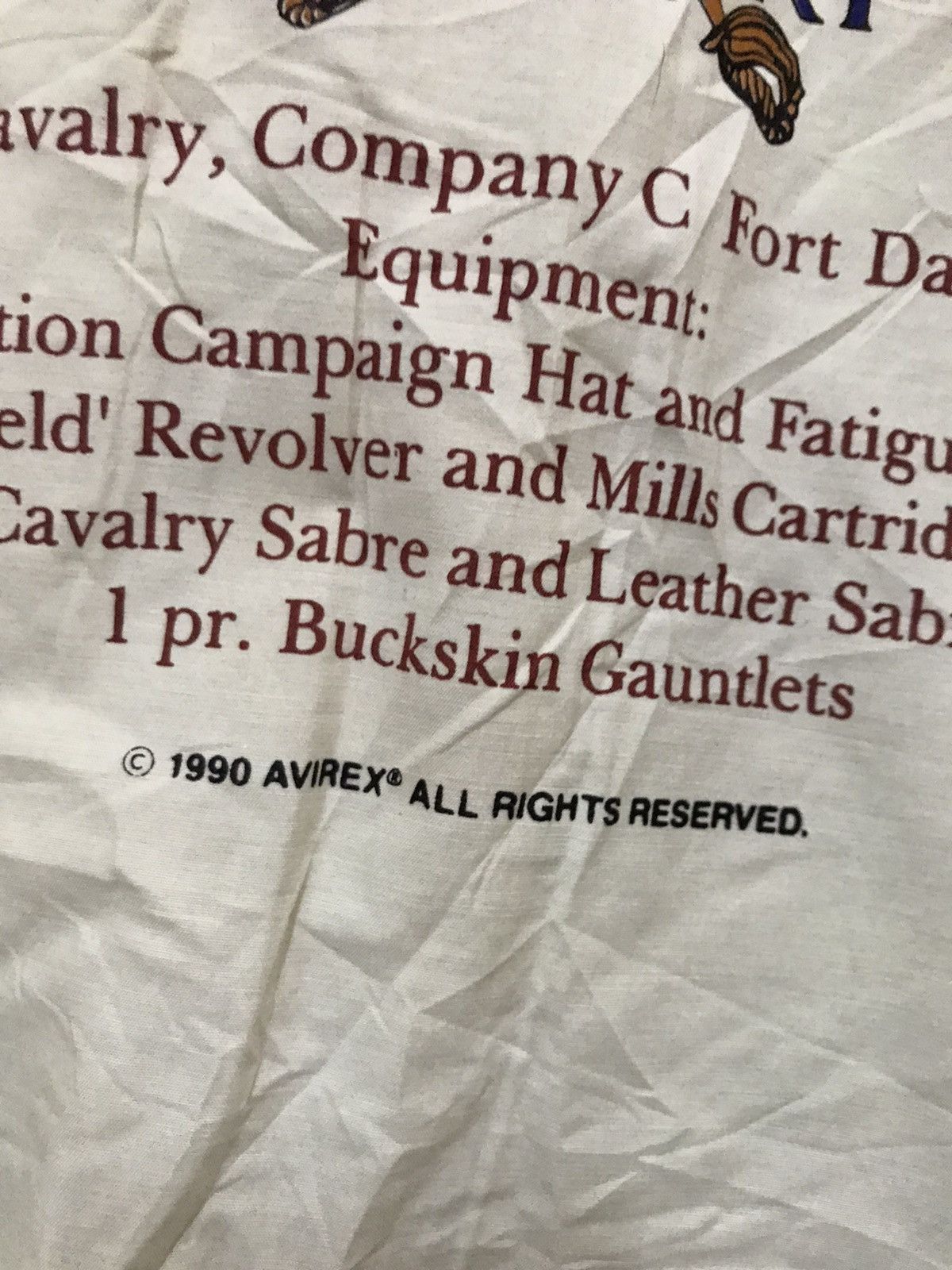 Avirex Rare!!Vintage 90s avirex cavalry Size US L / EU 52-54 / 3 - 6 Thumbnail