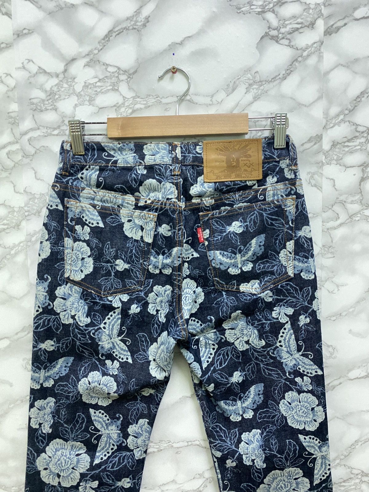 Designer × Japanese Brand Japanese OZONE COMMUNITY TOKYO 🌸 🦋 Flared Denim Pants Size US 26 / EU 42 - 8 Thumbnail