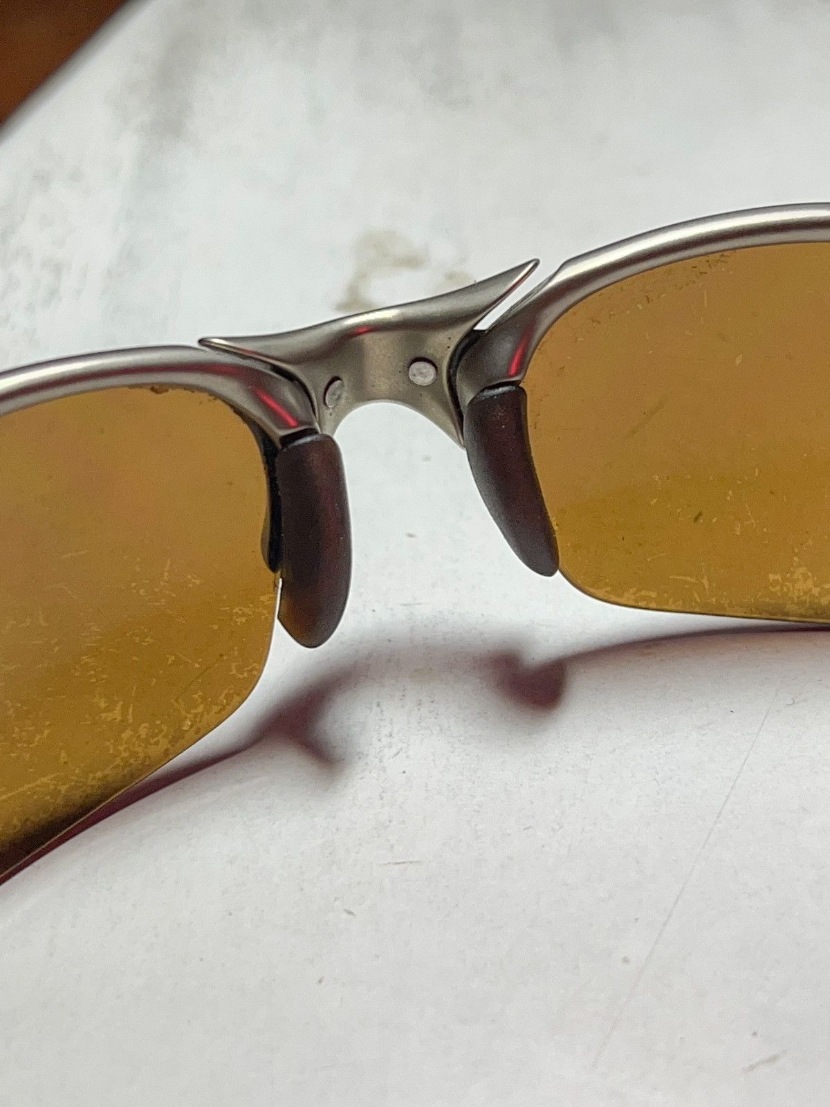 Oakley Metal-X Romeo 2 Glasses Plasma Frame Gold Iridium