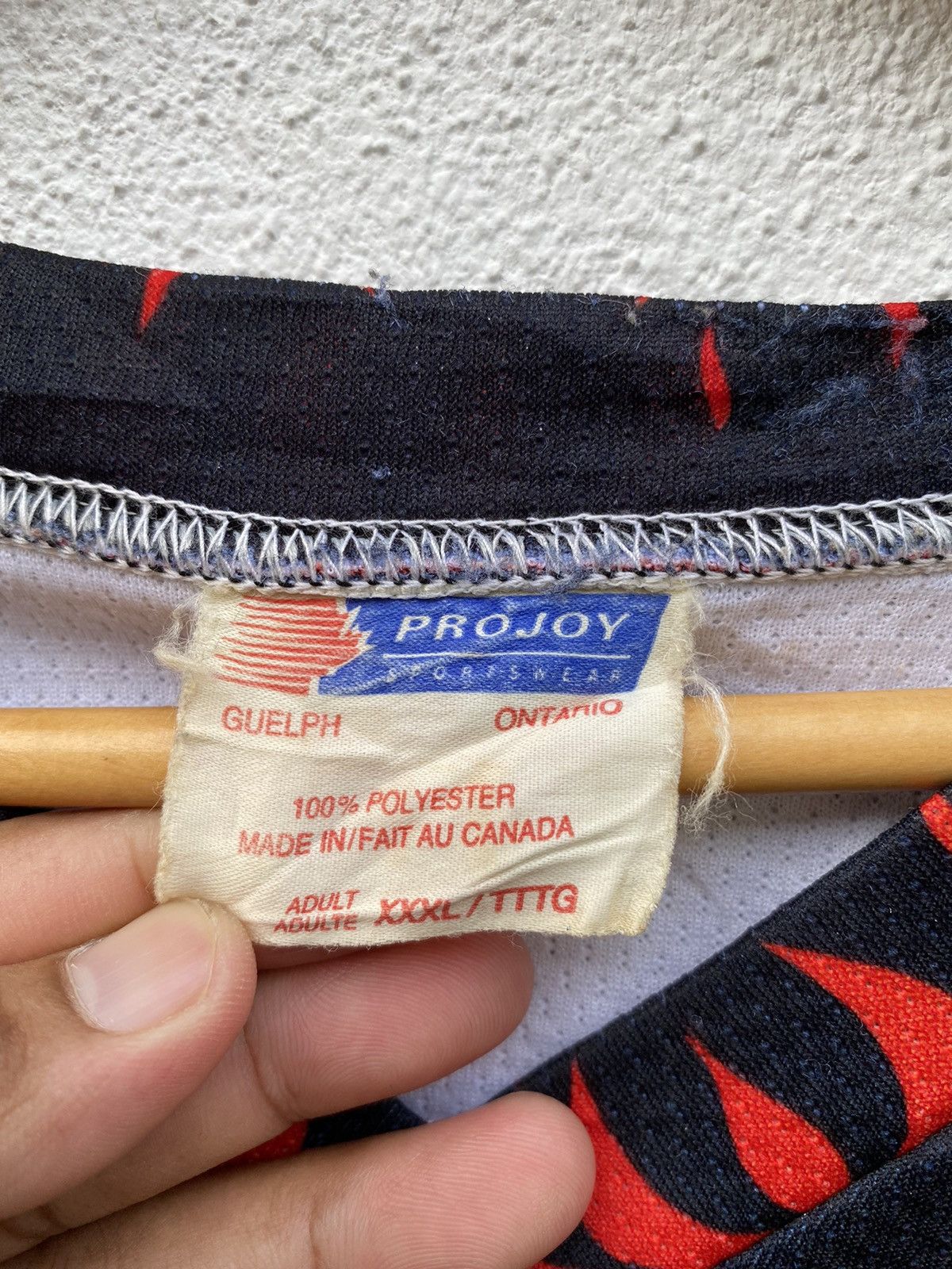 Vintage Vintage Projoy Hockey Ice NHL jersey / uniform Size US XXL / EU 58 / 5 - 6 Thumbnail