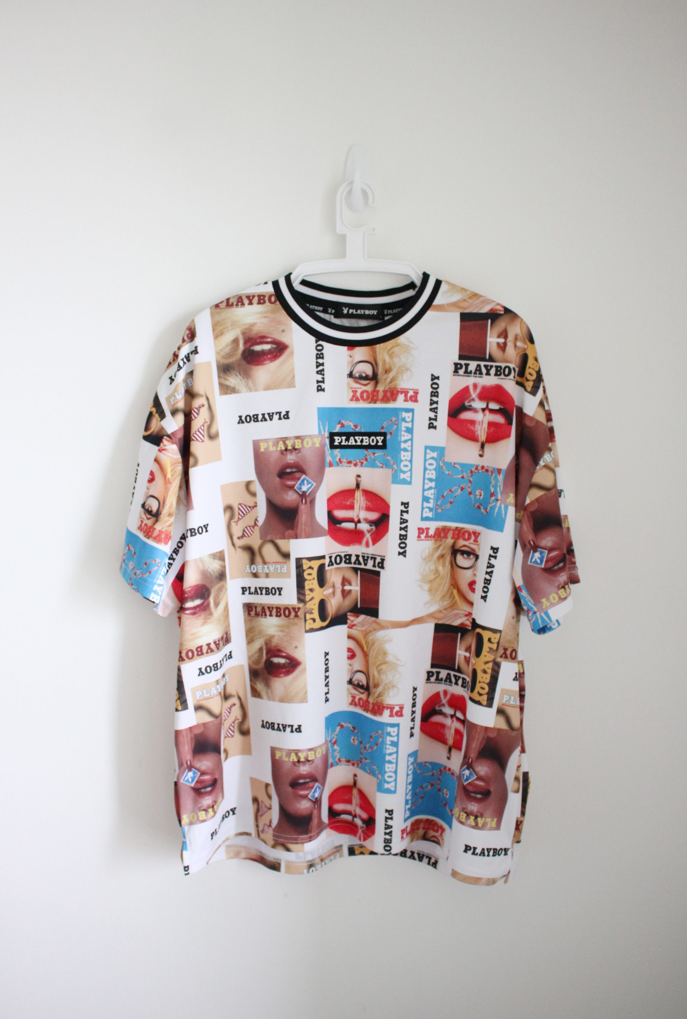 Playboy Playboy Magazine Cover monogram T Shirt Grailed