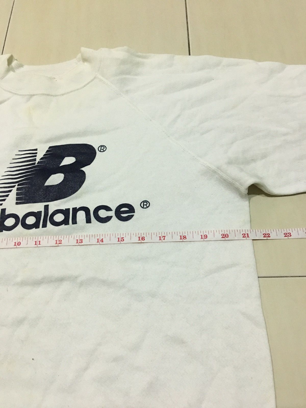 New Balance × Vintage Vintage New Balance Big logo Spell out Sweatshirt Size US L / EU 52-54 / 3 - 7 Thumbnail