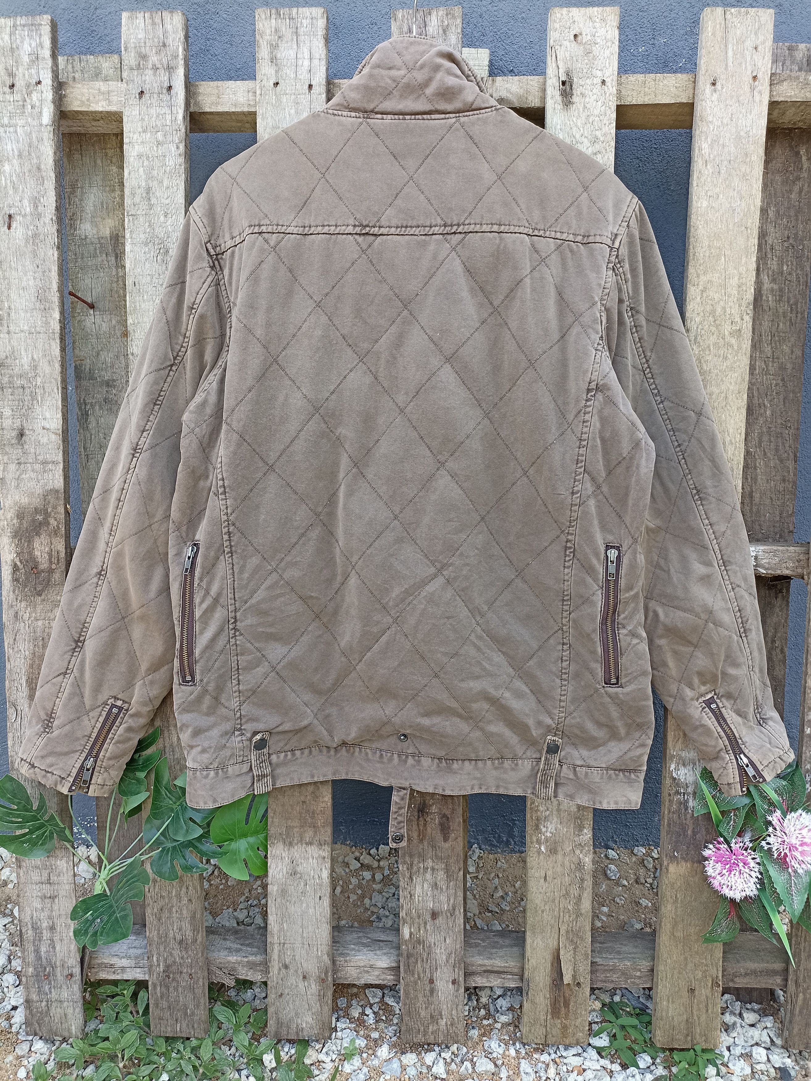 Japanese Brand × Vintage Vintage Transform Utility Distress Quilted Jacket Size US M / EU 48-50 / 2 - 4 Thumbnail