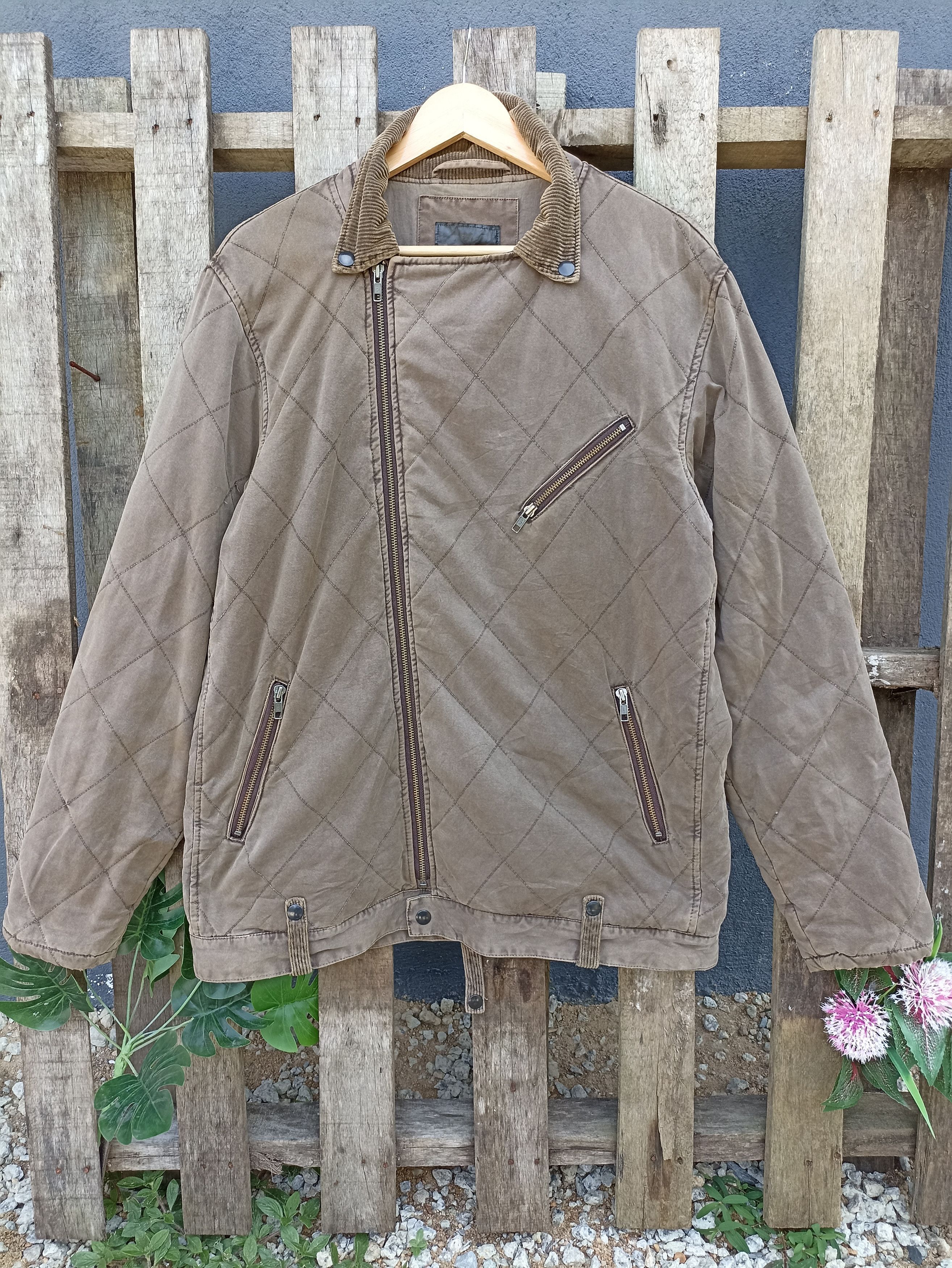 Japanese Brand × Vintage Vintage Transform Utility Distress Quilted Jacket Size US M / EU 48-50 / 2 - 1 Thumbnail