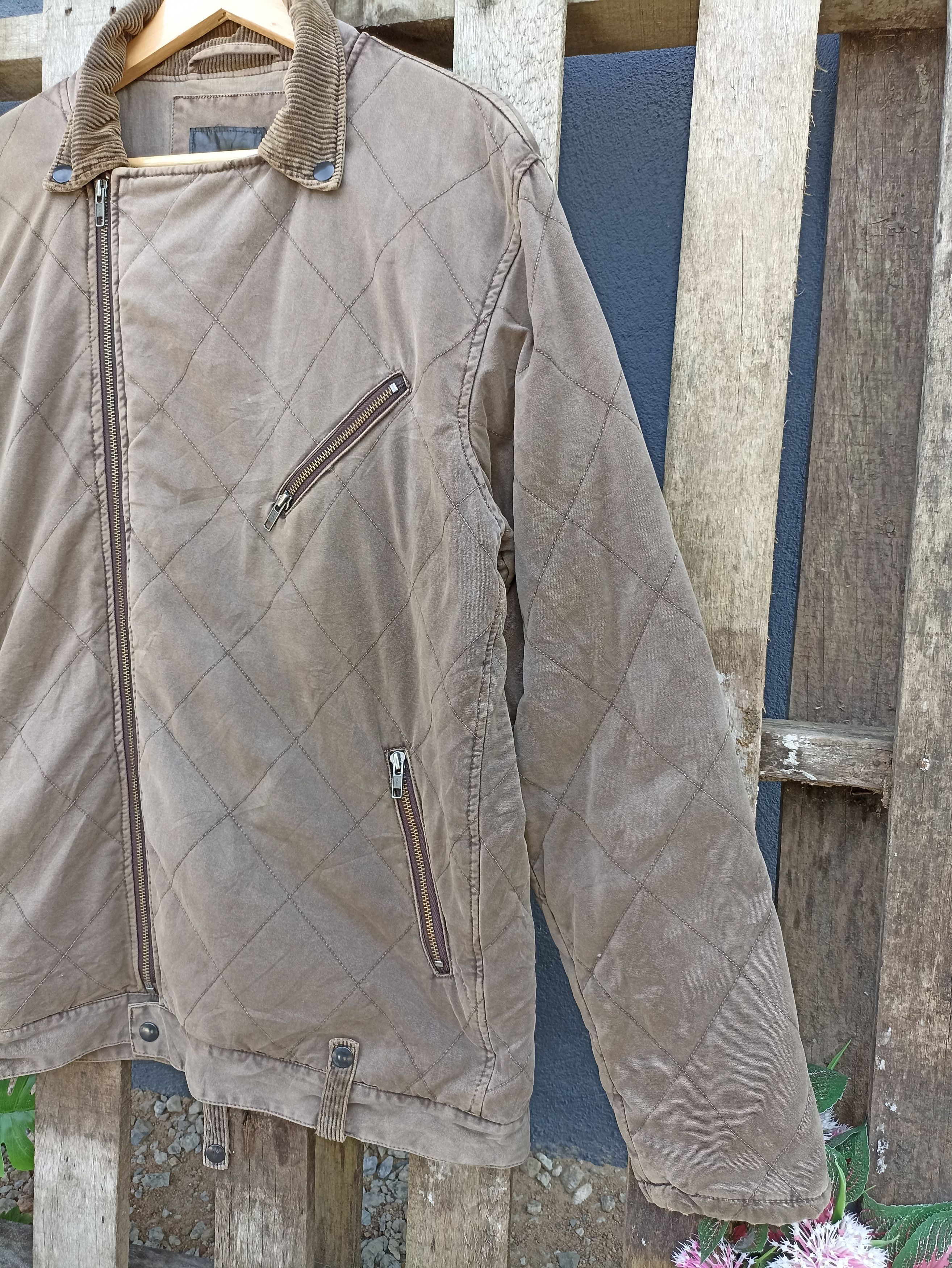 Japanese Brand × Vintage Vintage Transform Utility Distress Quilted Jacket Size US M / EU 48-50 / 2 - 2 Thumbnail