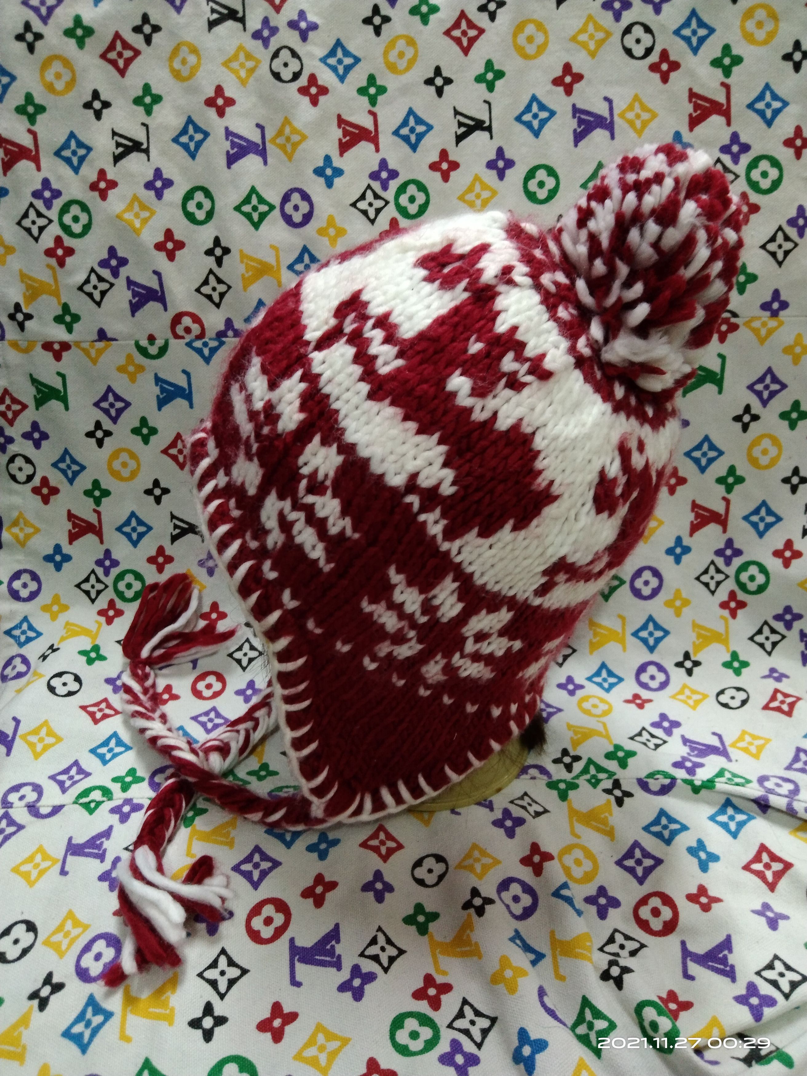 Japanese Brand × Native JAPANESE KNIT EAR FLAP NATIVE ALL OVER PRINT Size ONE SIZE - 2 Thumbnail