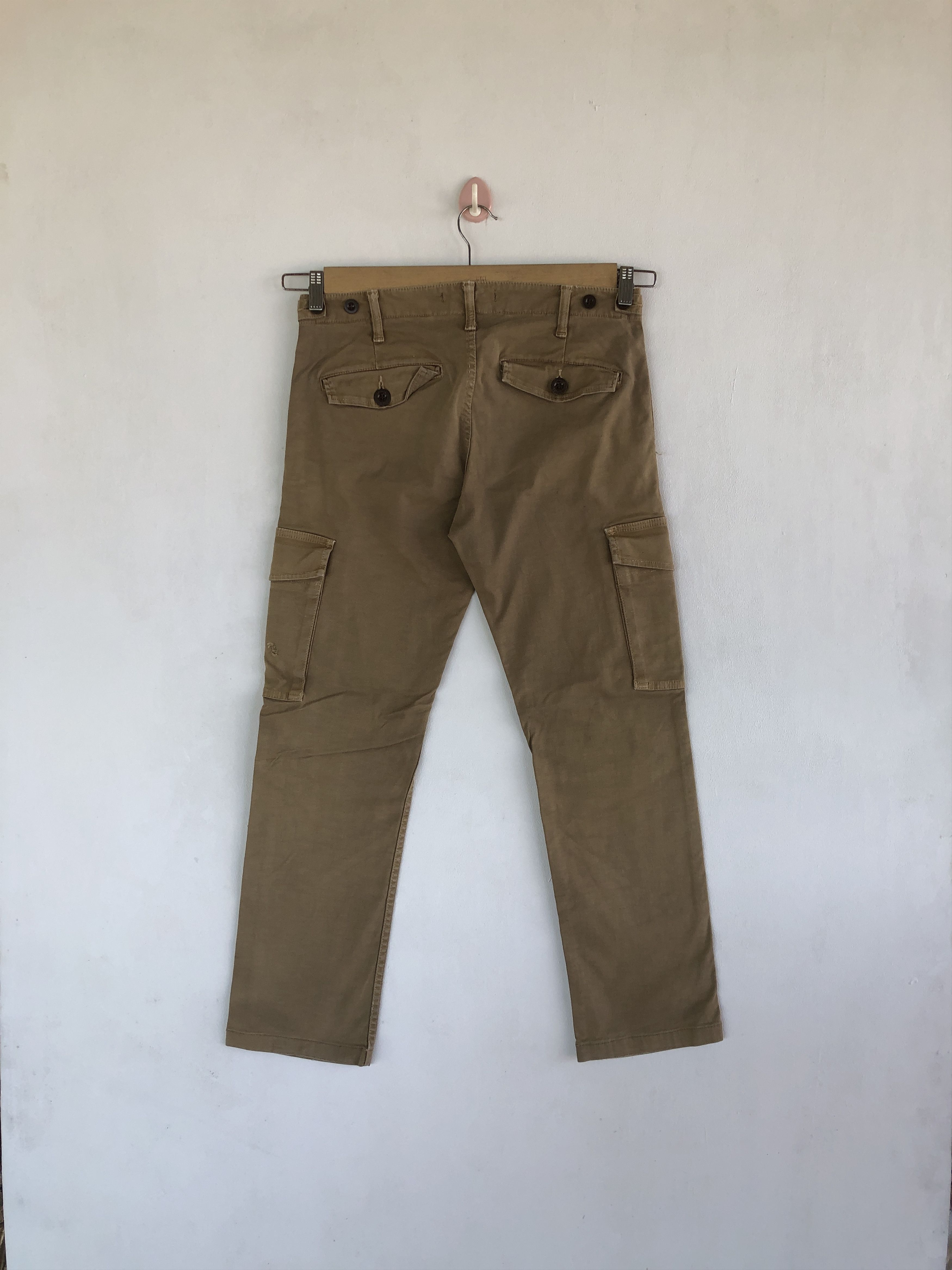 Japanese Brand × Vintage John Bull Cargo Pants Multi Pockets Tactical Trousers Pants Size US 30 / EU 46 - 2 Thumbnail