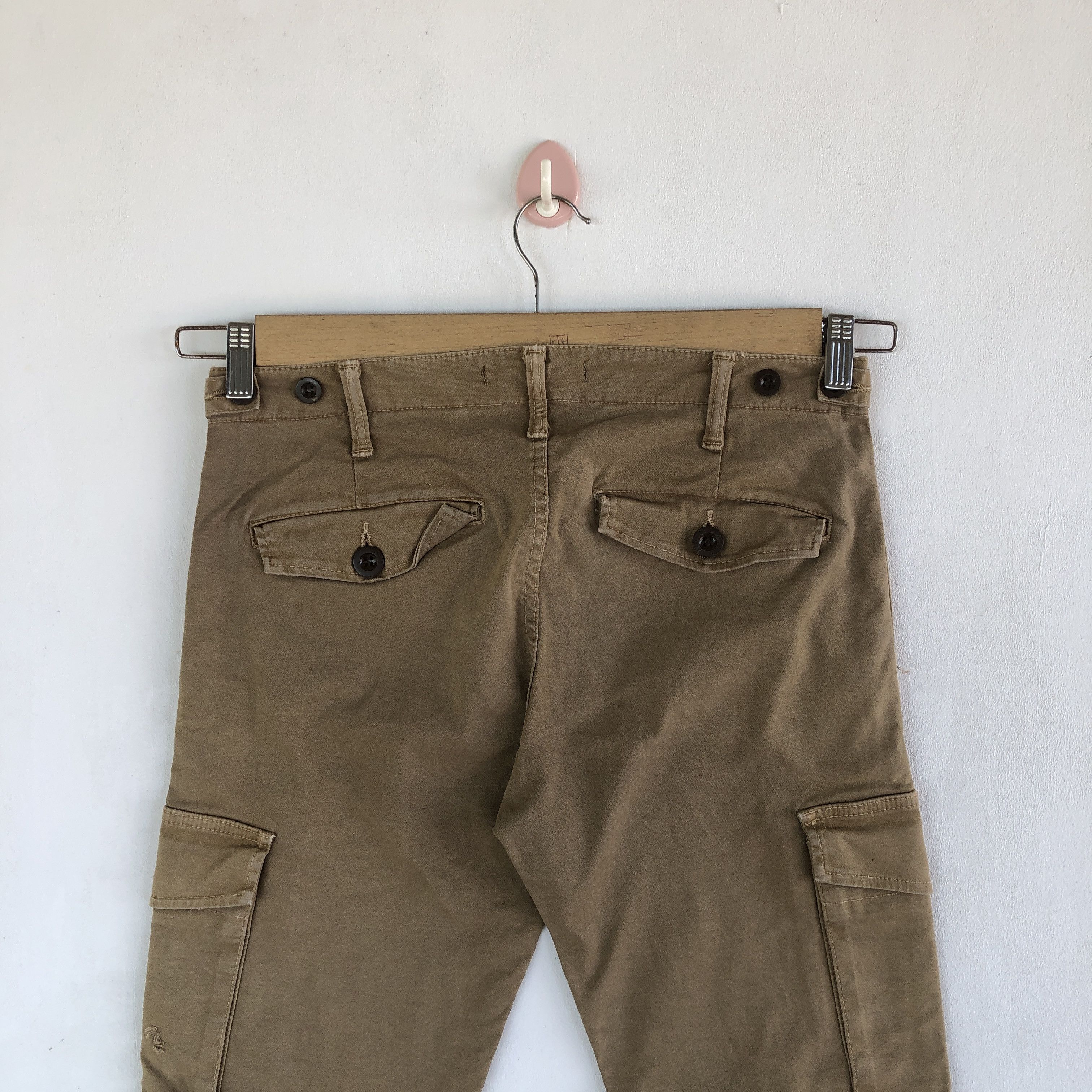 Japanese Brand × Vintage John Bull Cargo Pants Multi Pockets Tactical Trousers Pants Size US 30 / EU 46 - 4 Thumbnail