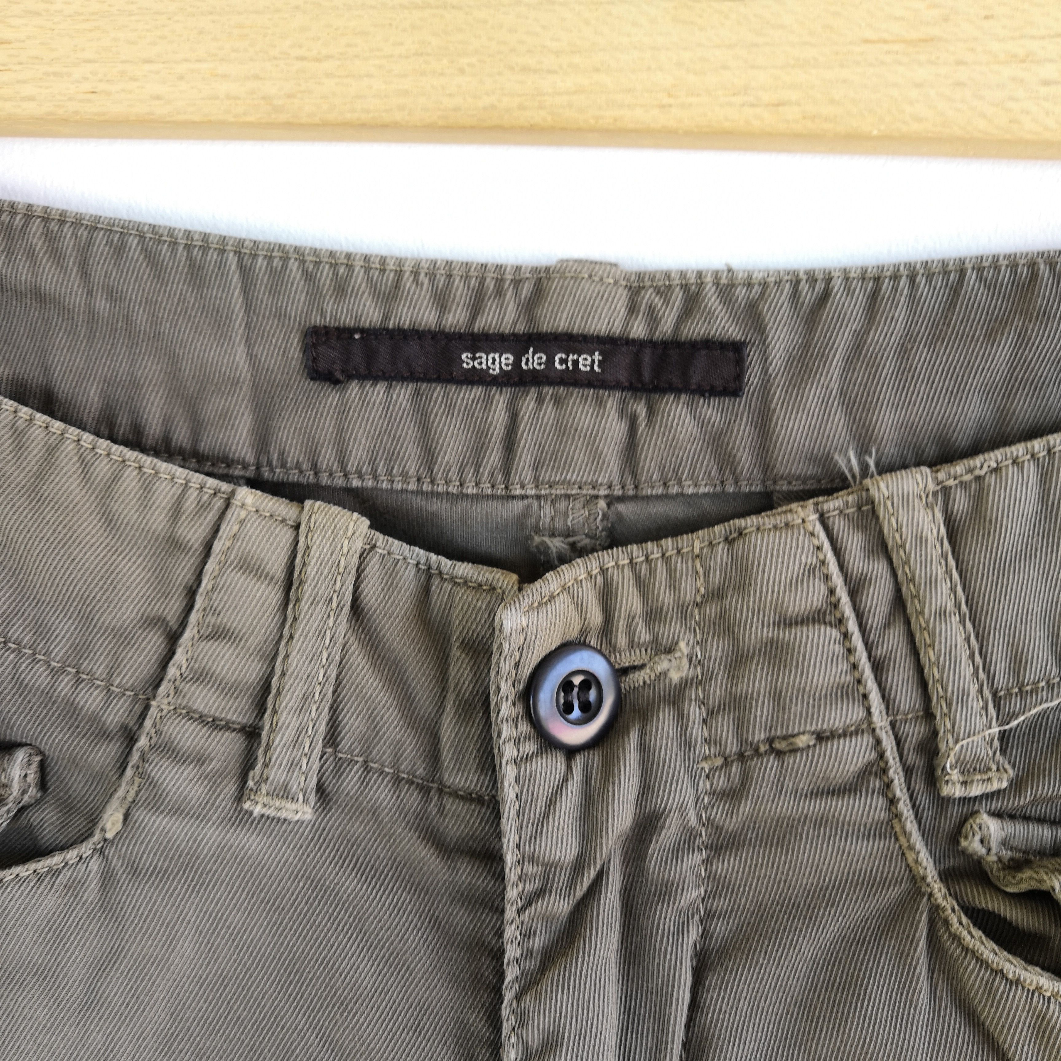 Japanese Brand × Vintage Sage de Cret Cargo Pants Japanese Utility Tactical Trousers Size US 30 / EU 46 - 7 Thumbnail