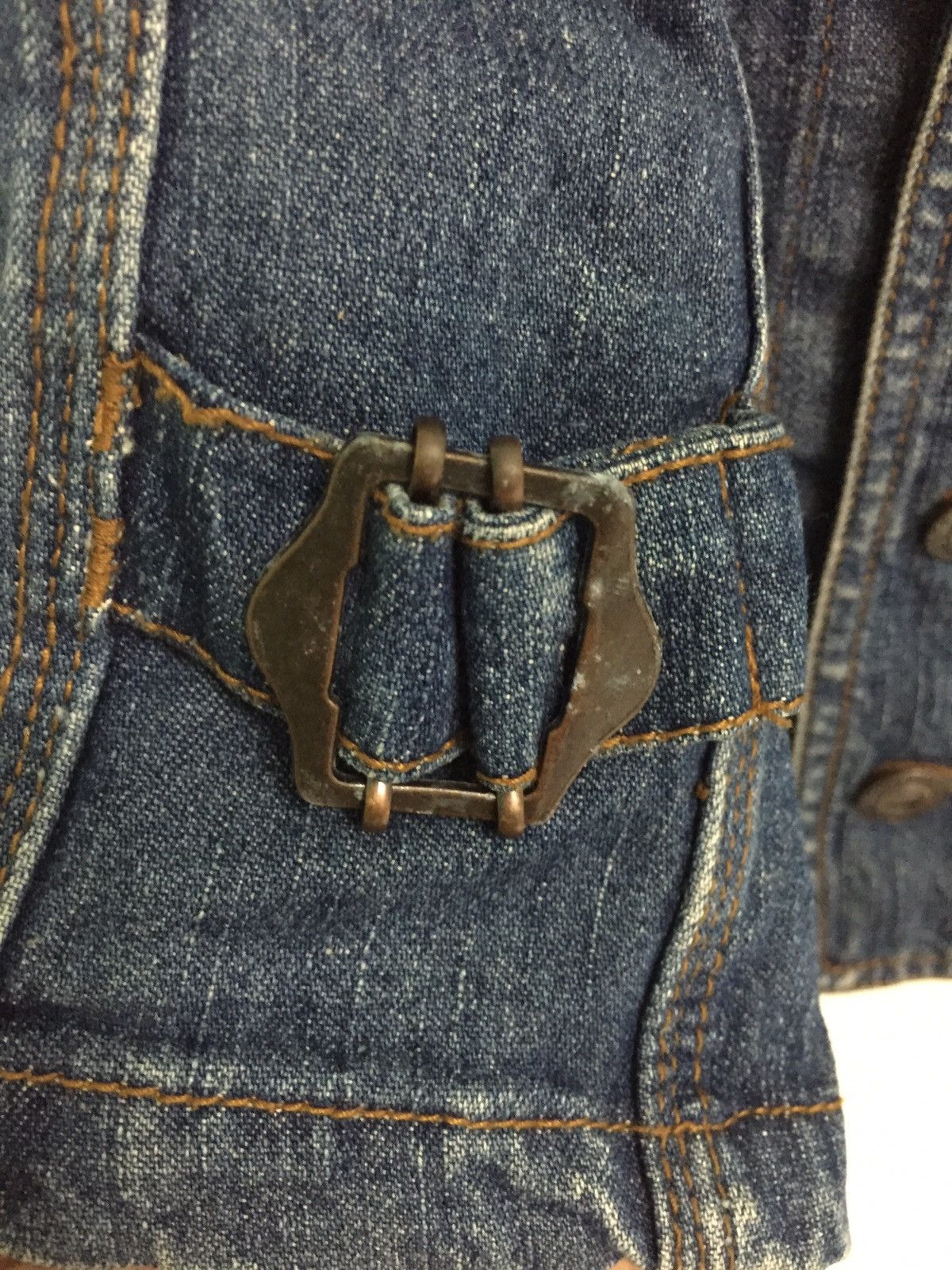 Japanese Brand Pract Studio Denim Jeans Vest (American clothing) Size US M / EU 48-50 / 2 - 4 Thumbnail