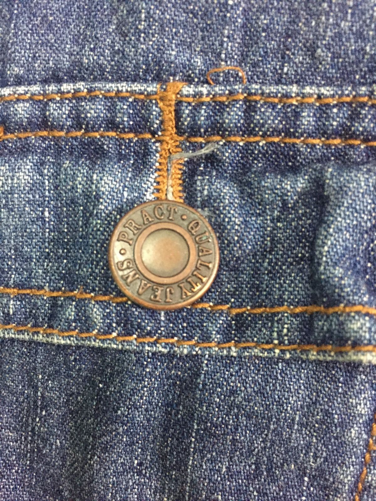 Japanese Brand Pract Studio Denim Jeans Vest (American clothing) Size US M / EU 48-50 / 2 - 8 Thumbnail