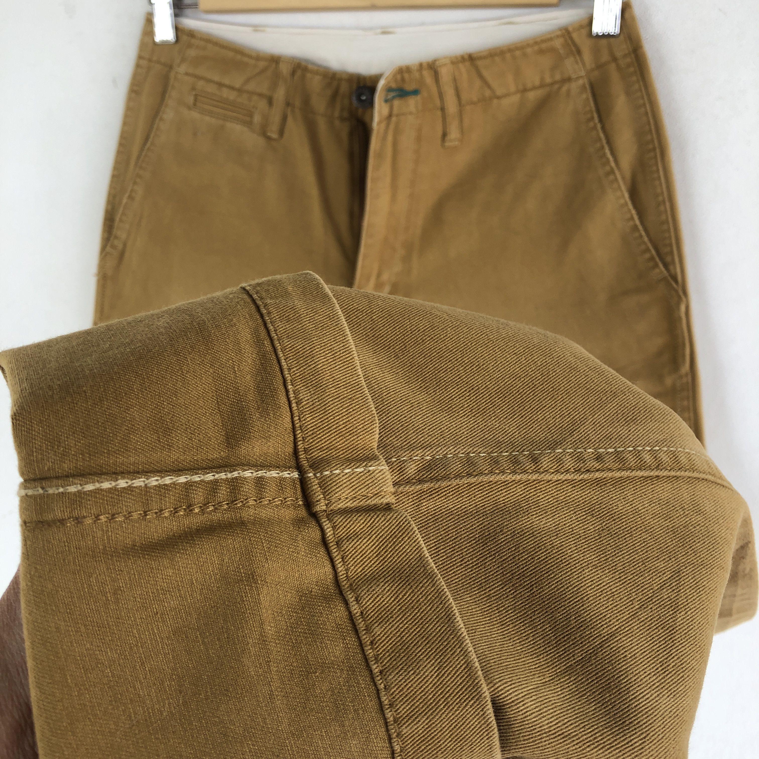 Japanese Brand × Vintage Japanese Trousers Distressed Patch Tactical Japanese Pants Size 28" / US 6 / IT 42 - 10 Thumbnail