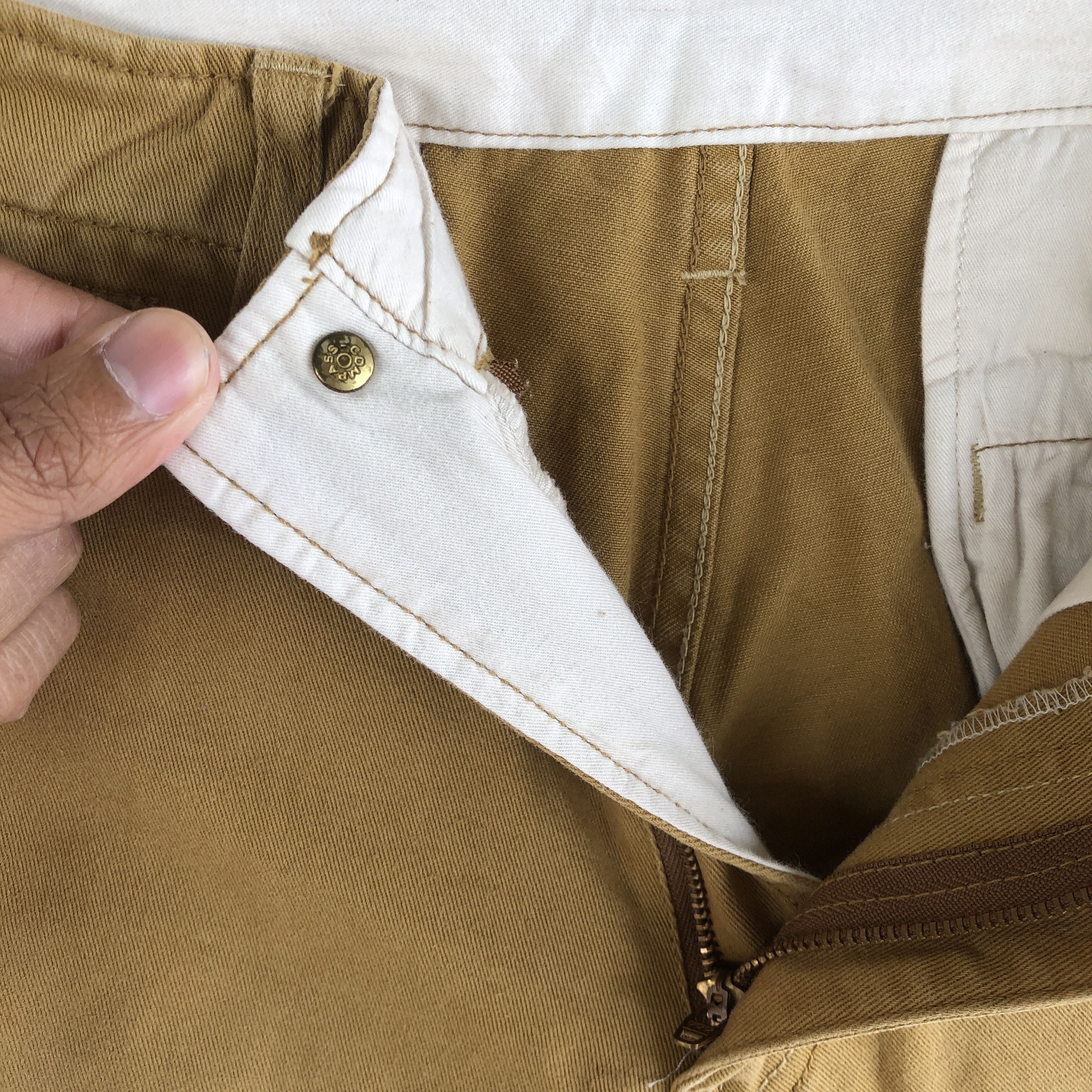 Japanese Brand × Vintage Japanese Trousers Distressed Patch Tactical Japanese Pants Size 28" / US 6 / IT 42 - 9 Thumbnail