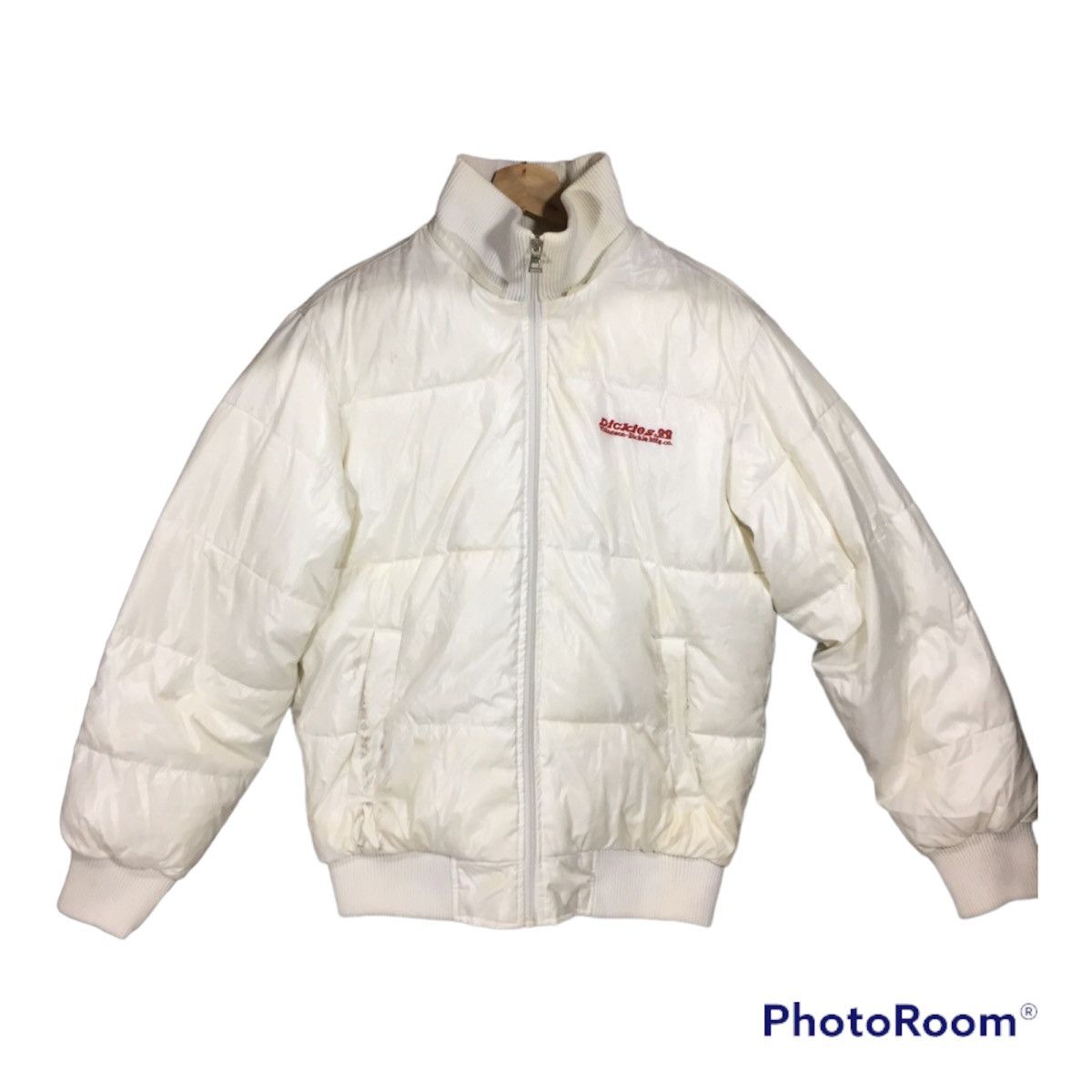 image of Puffer Jacket Dickies Williamson in White, Men's (Size Medium)