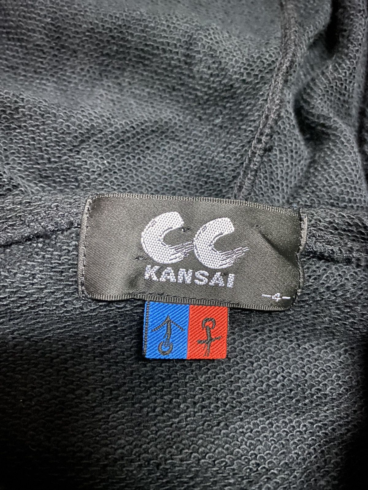 Japanese Brand × Kansai Yamamoto × Vintage Steals‼️Vintage cc kansai wx/710n zipper hoodie Size US L / EU 52-54 / 3 - 6 Thumbnail