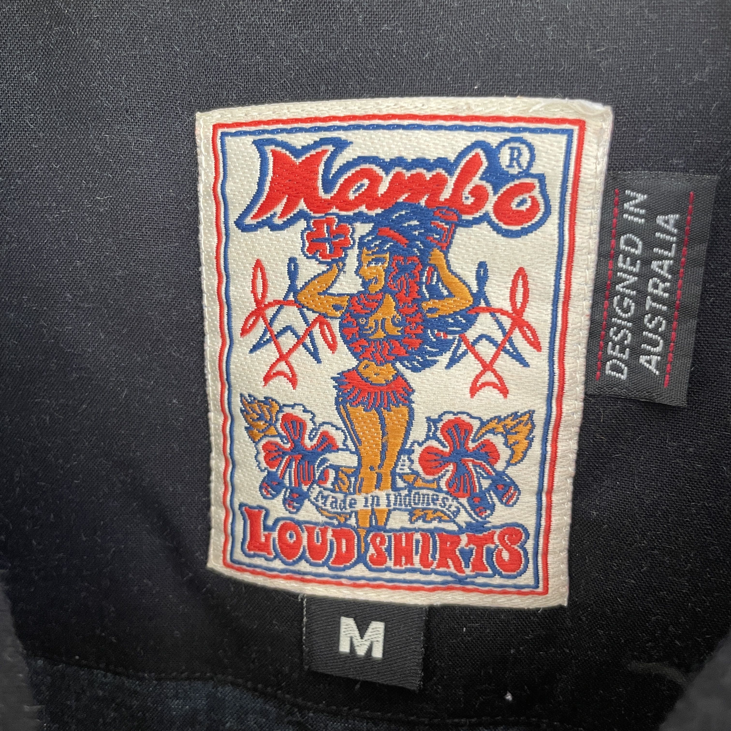 Vintage rare Robin Williams Mambo Australia Flames shirt