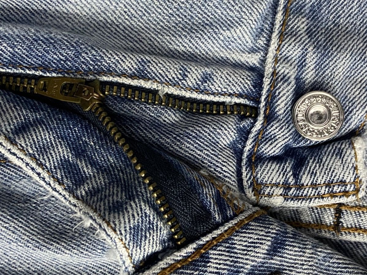 Levi's × Vintage Vintage Levi’s 550 Light Blue Wash Denim Pants 36X34 Size US 36 / EU 52 - 23 Thumbnail