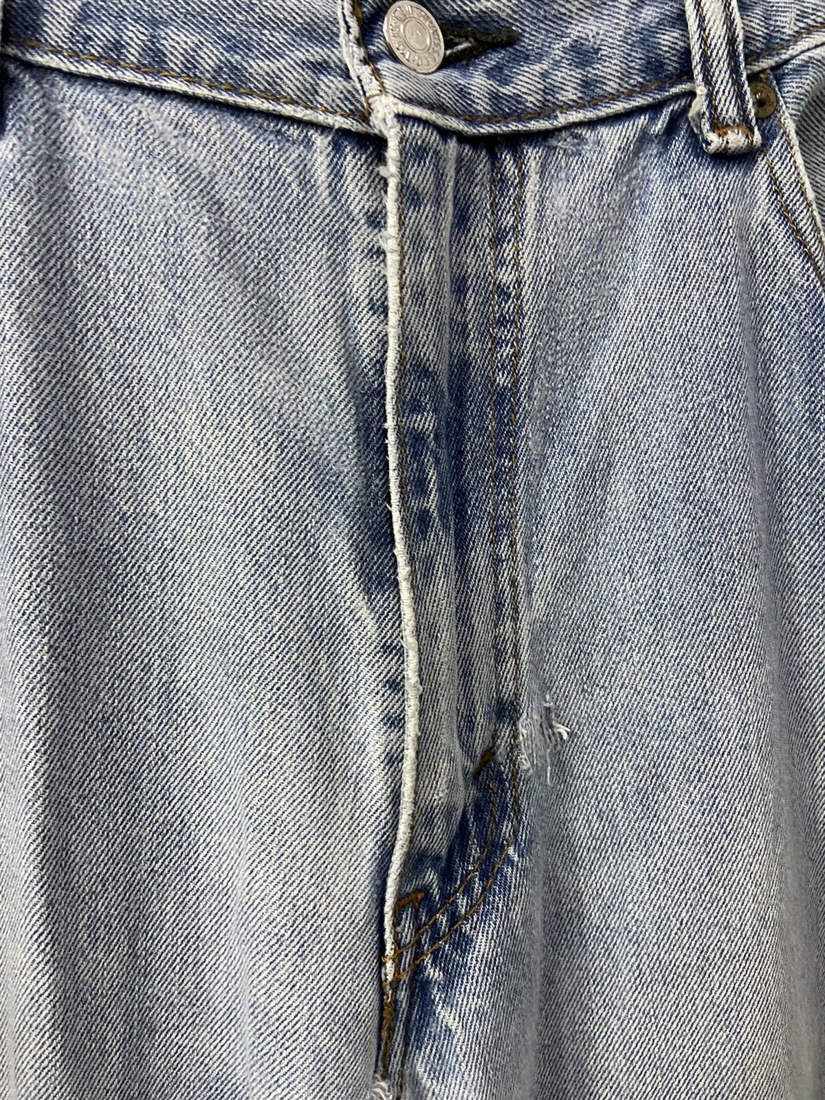 Levi's × Vintage Vintage Levi’s 550 Light Blue Wash Denim Pants 36X34 Size US 36 / EU 52 - 12 Thumbnail