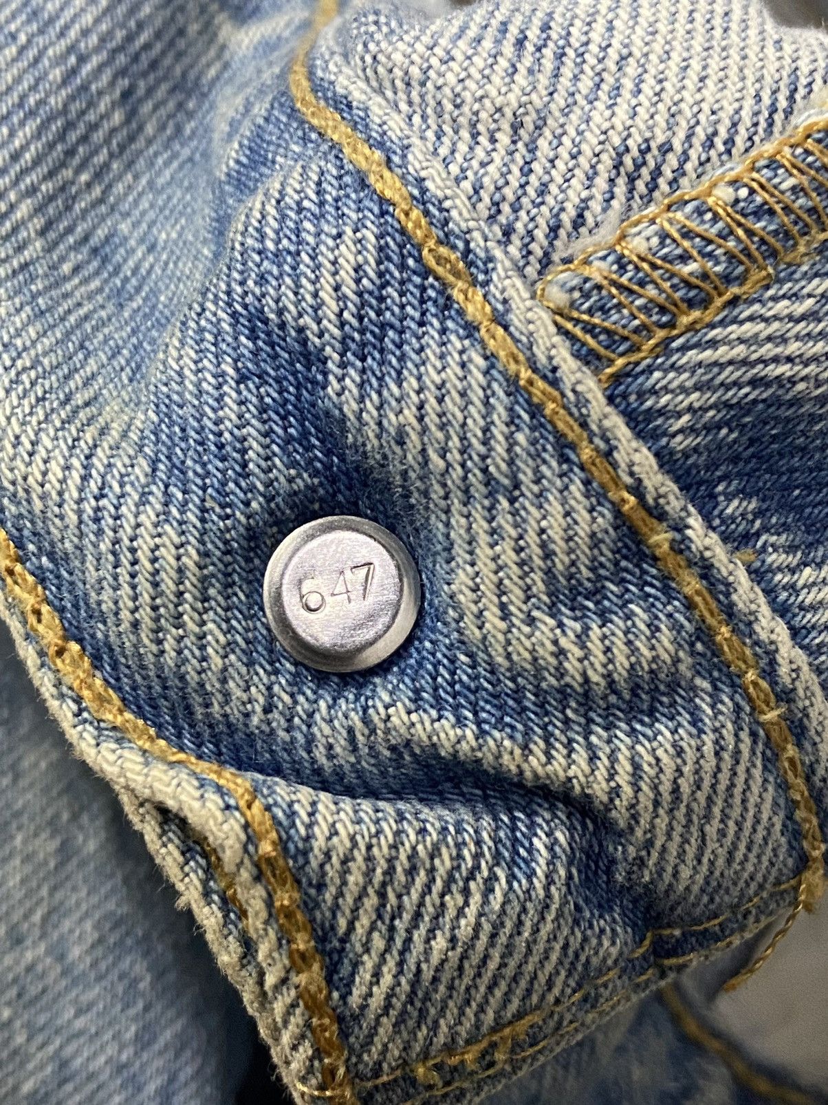 Levi's × Vintage Vintage Levi’s 550 Light Blue Wash Denim Pants 36X34 Size US 36 / EU 52 - 24 Thumbnail