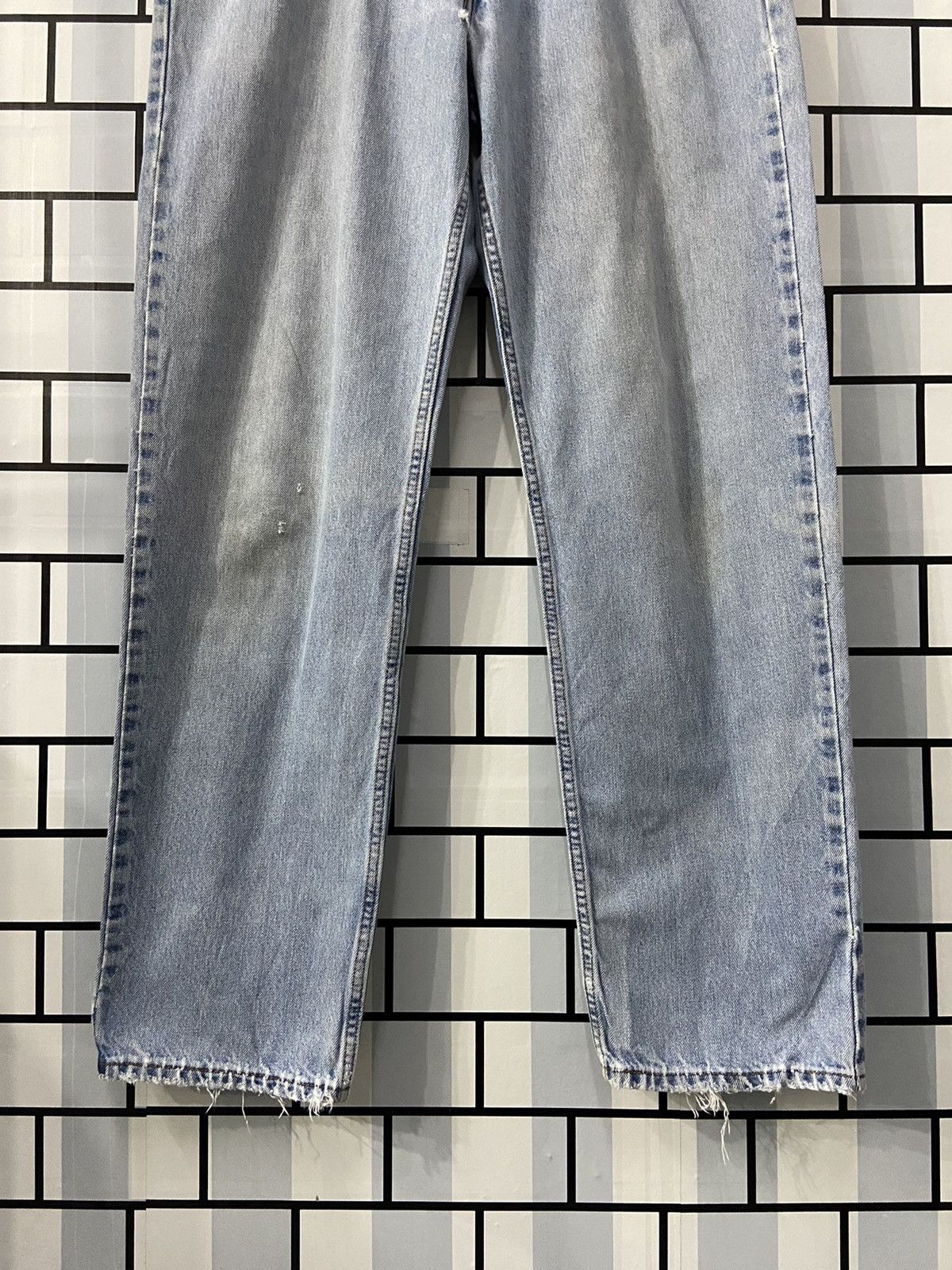 Levi's × Vintage Vintage Levi’s 550 Light Blue Wash Denim Pants 36X34 Size US 36 / EU 52 - 5 Thumbnail