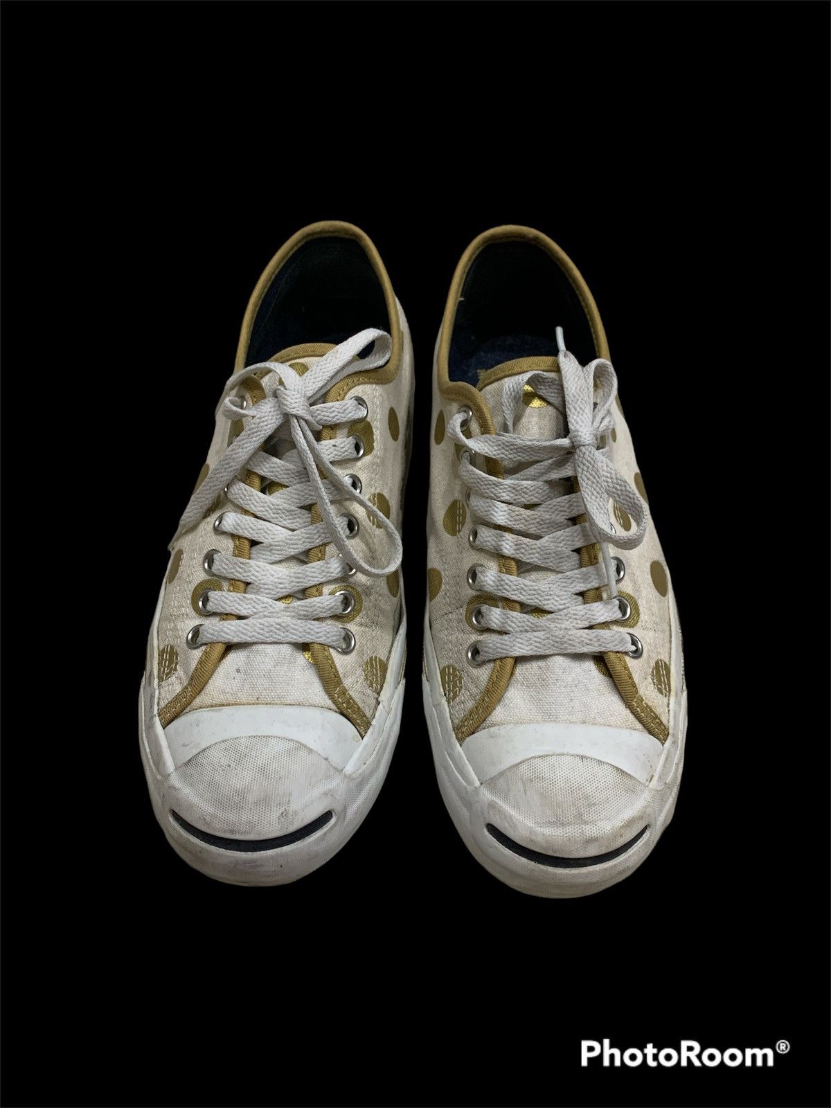 Converse × Lanvin LANVIN EN BLEU X CONVERSE JACK PURCELL POLKADOTS SHOES Size US 8 / EU 41 - 3 Thumbnail