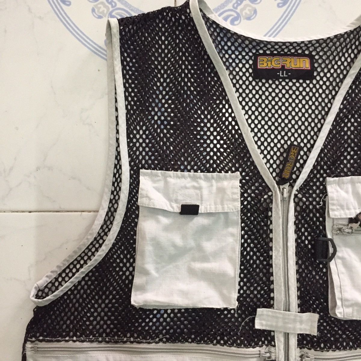 Japanese Brand Netting Vest Multiple Pockets Size US L / EU 52-54 / 3 - 5 Thumbnail