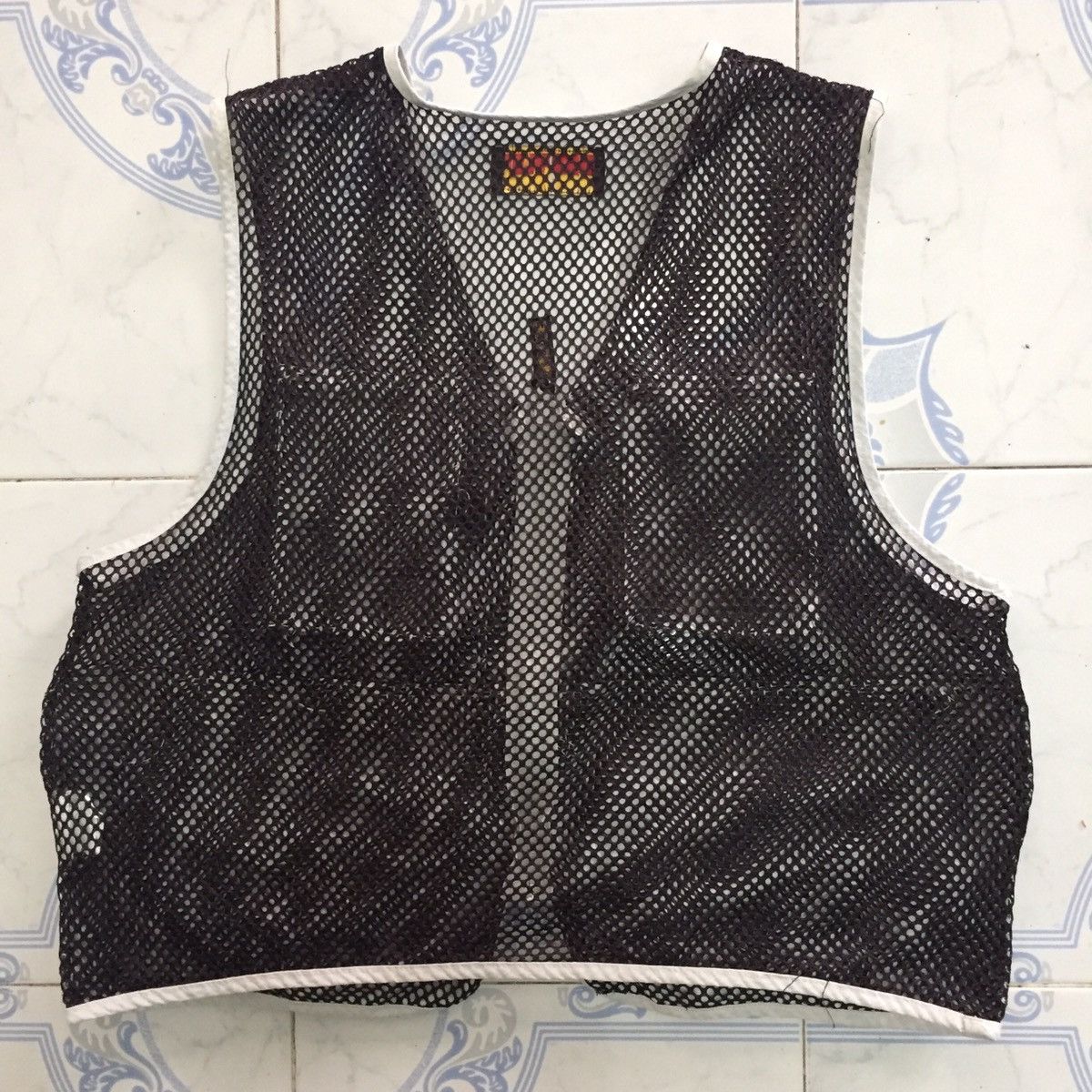 Japanese Brand Netting Vest Multiple Pockets Size US L / EU 52-54 / 3 - 6 Thumbnail