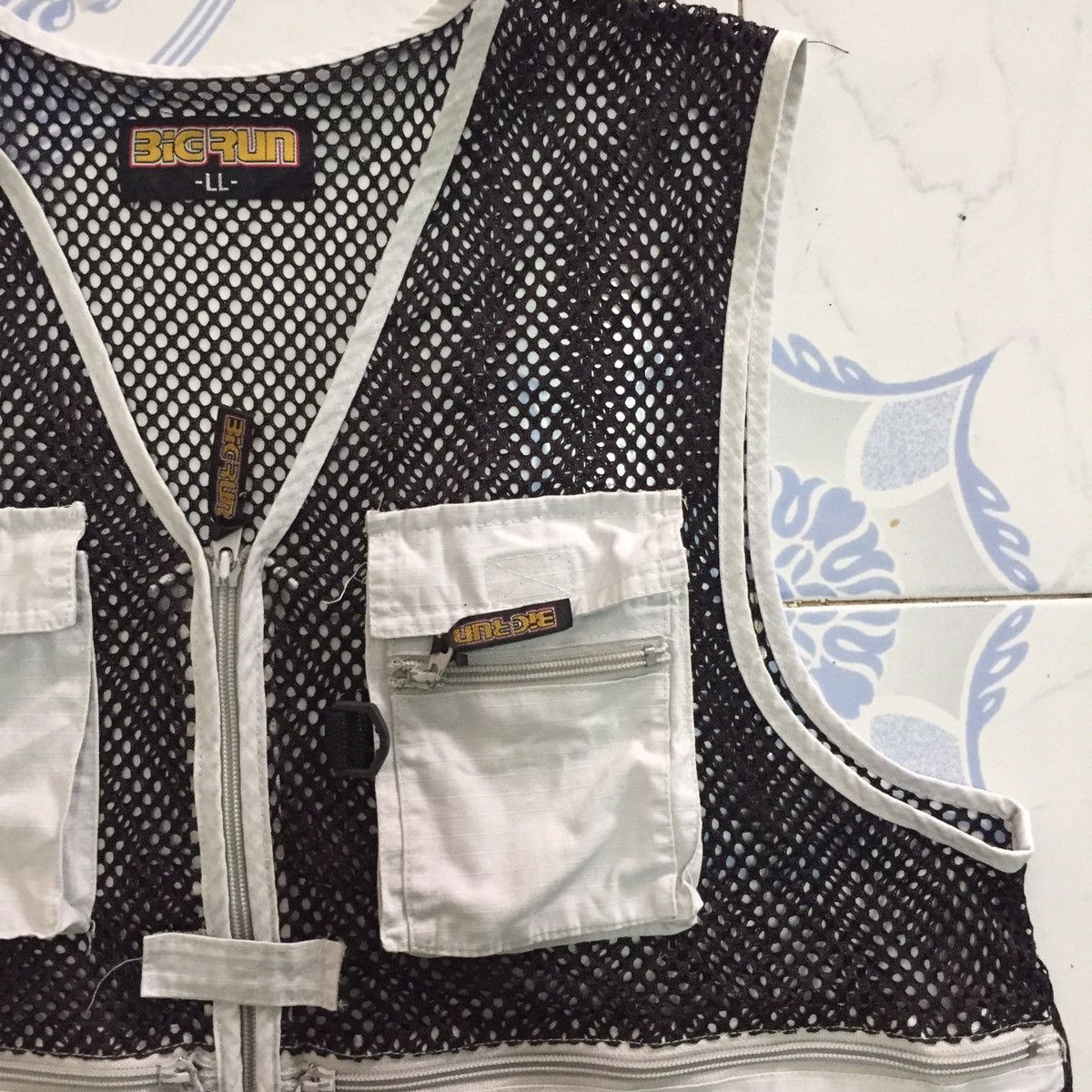 Japanese Brand Netting Vest Multiple Pockets Size US L / EU 52-54 / 3 - 4 Thumbnail
