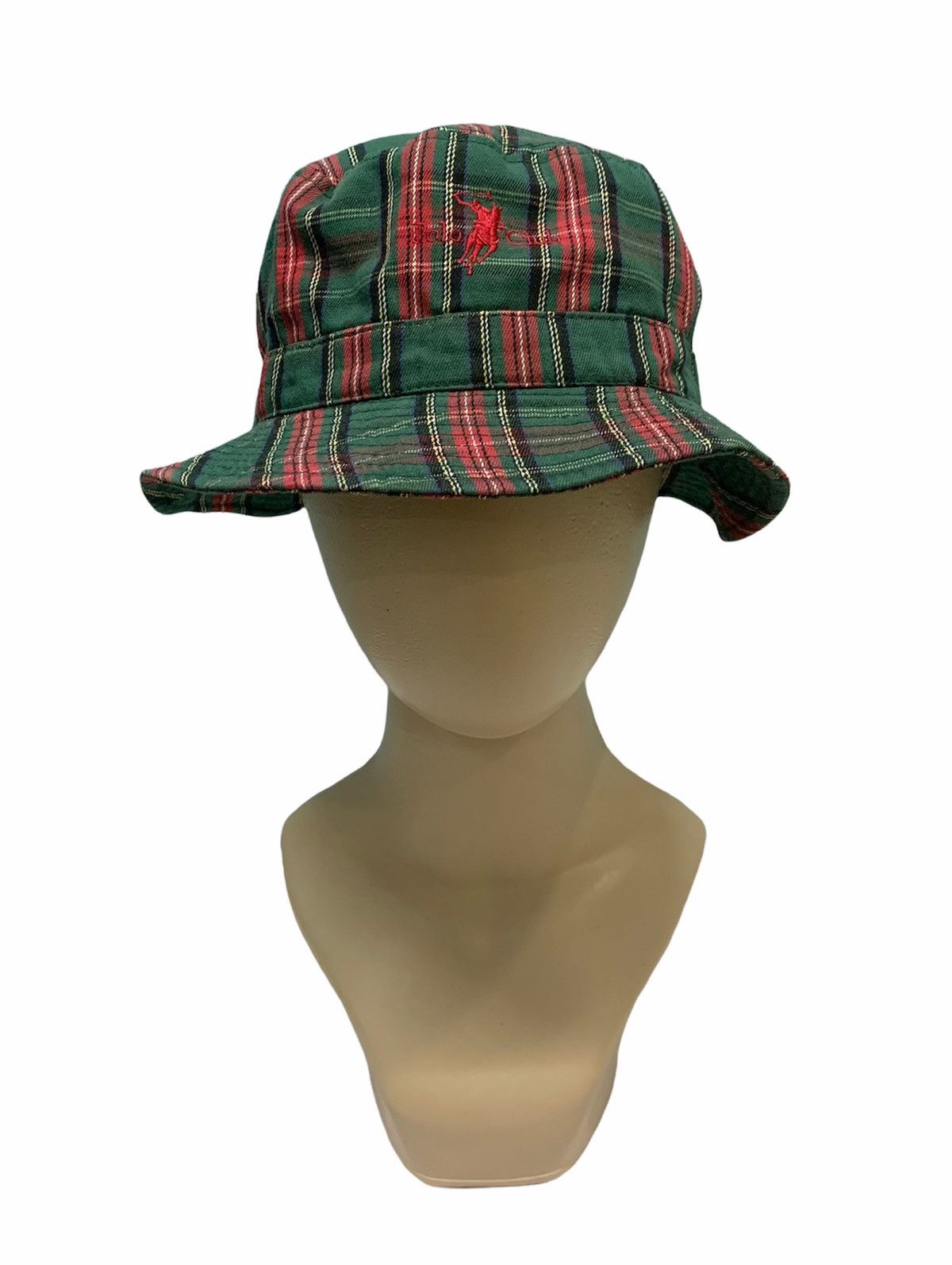 Polo Ralph Lauren × RRL Ralph Lauren × Vintage 🏖 Polo Club Checked Bucket Hats Size ONE SIZE - 1 Thumbnail