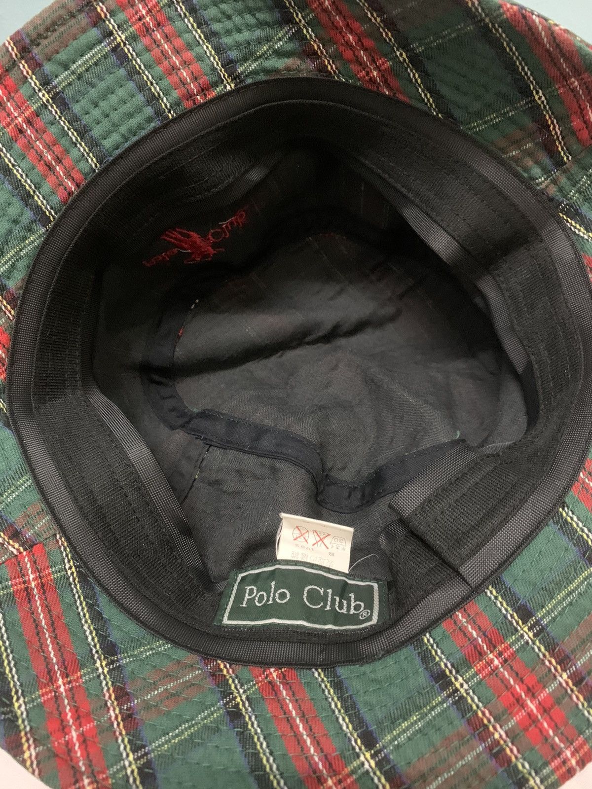 Polo Ralph Lauren × RRL Ralph Lauren × Vintage 🏖 Polo Club Checked Bucket Hats Size ONE SIZE - 4 Thumbnail