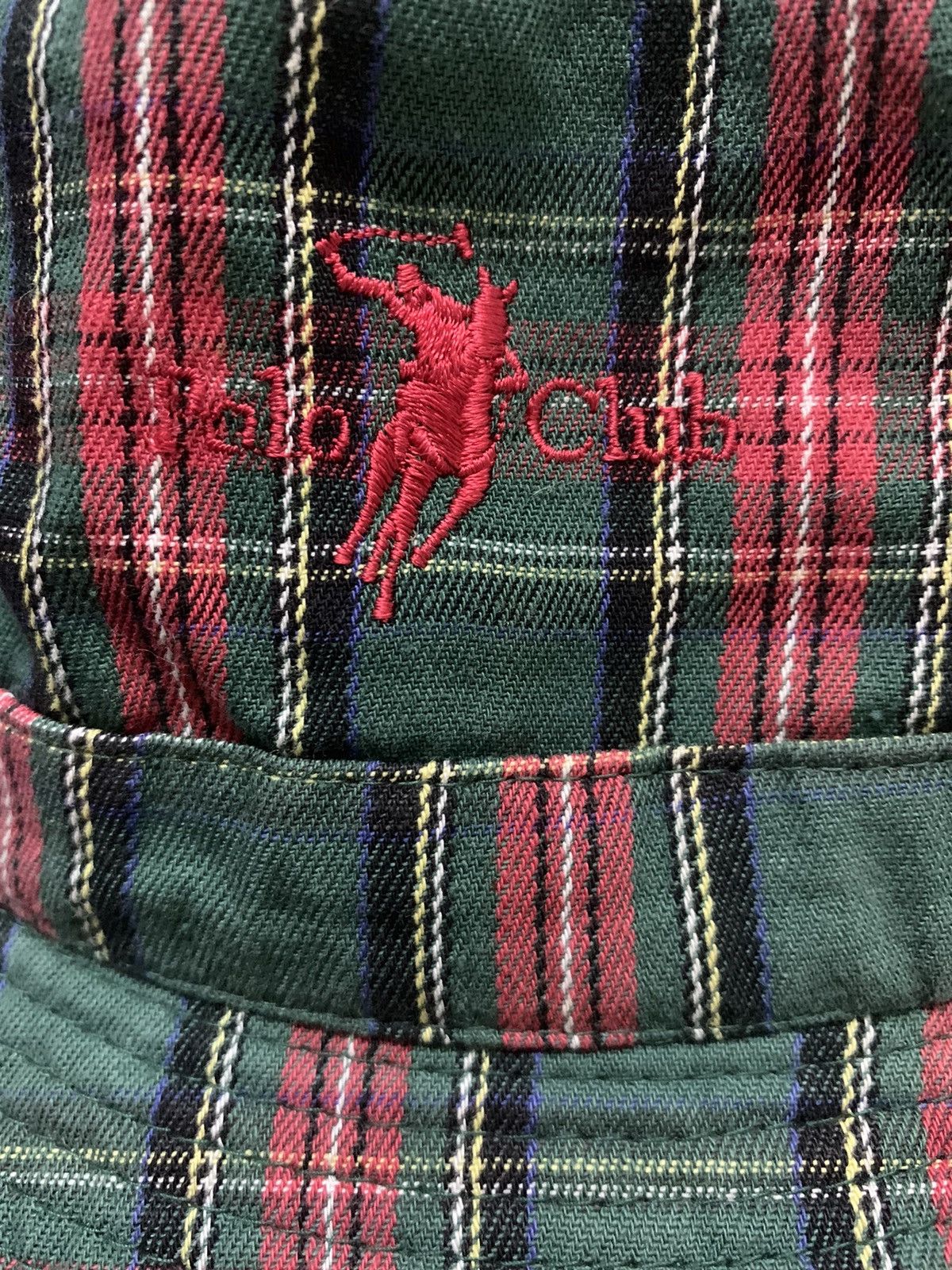 Polo Ralph Lauren × RRL Ralph Lauren × Vintage 🏖 Polo Club Checked Bucket Hats Size ONE SIZE - 3 Thumbnail