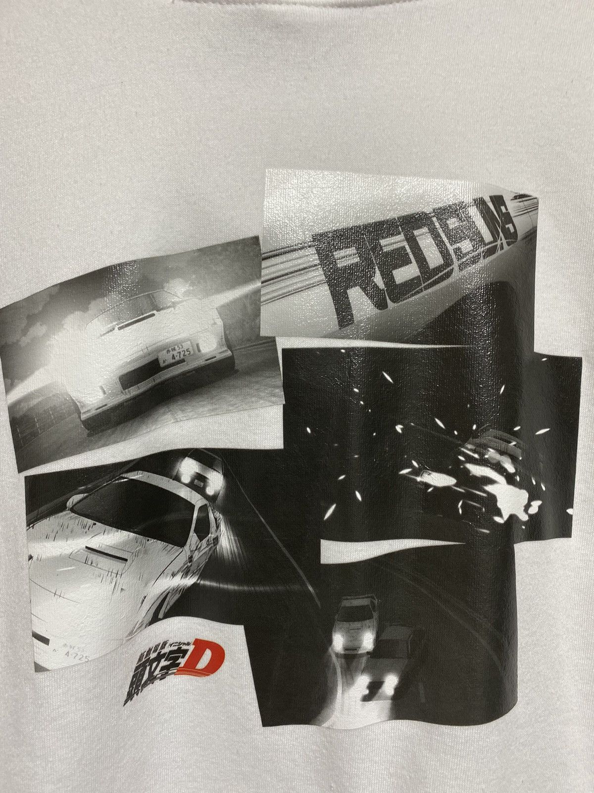 Japanese Brand Initial D white hoodie Size US M / EU 48-50 / 2 - 7 Thumbnail