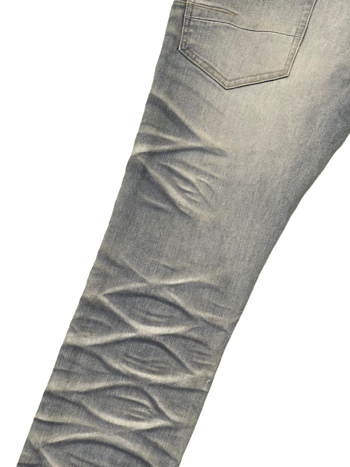Japanese Brand Flare Jeans Slim Tornado Mart Low Rise Stretch Clawmark 2🟦4 Size US 29 - 7 Thumbnail