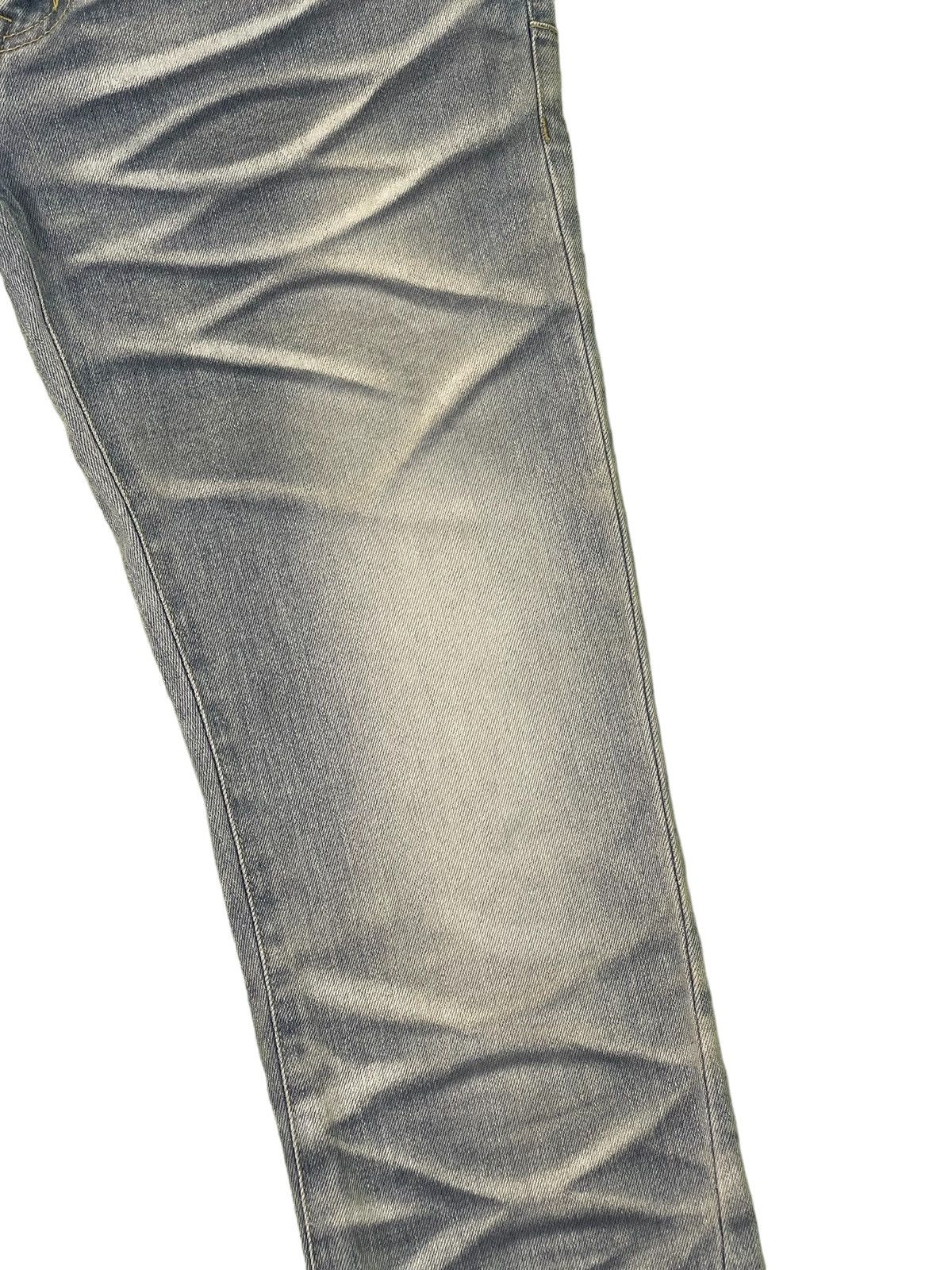 Japanese Brand Flare Jeans Slim Tornado Mart Low Rise Stretch Clawmark 2🟦4 Size US 29 - 15 Thumbnail
