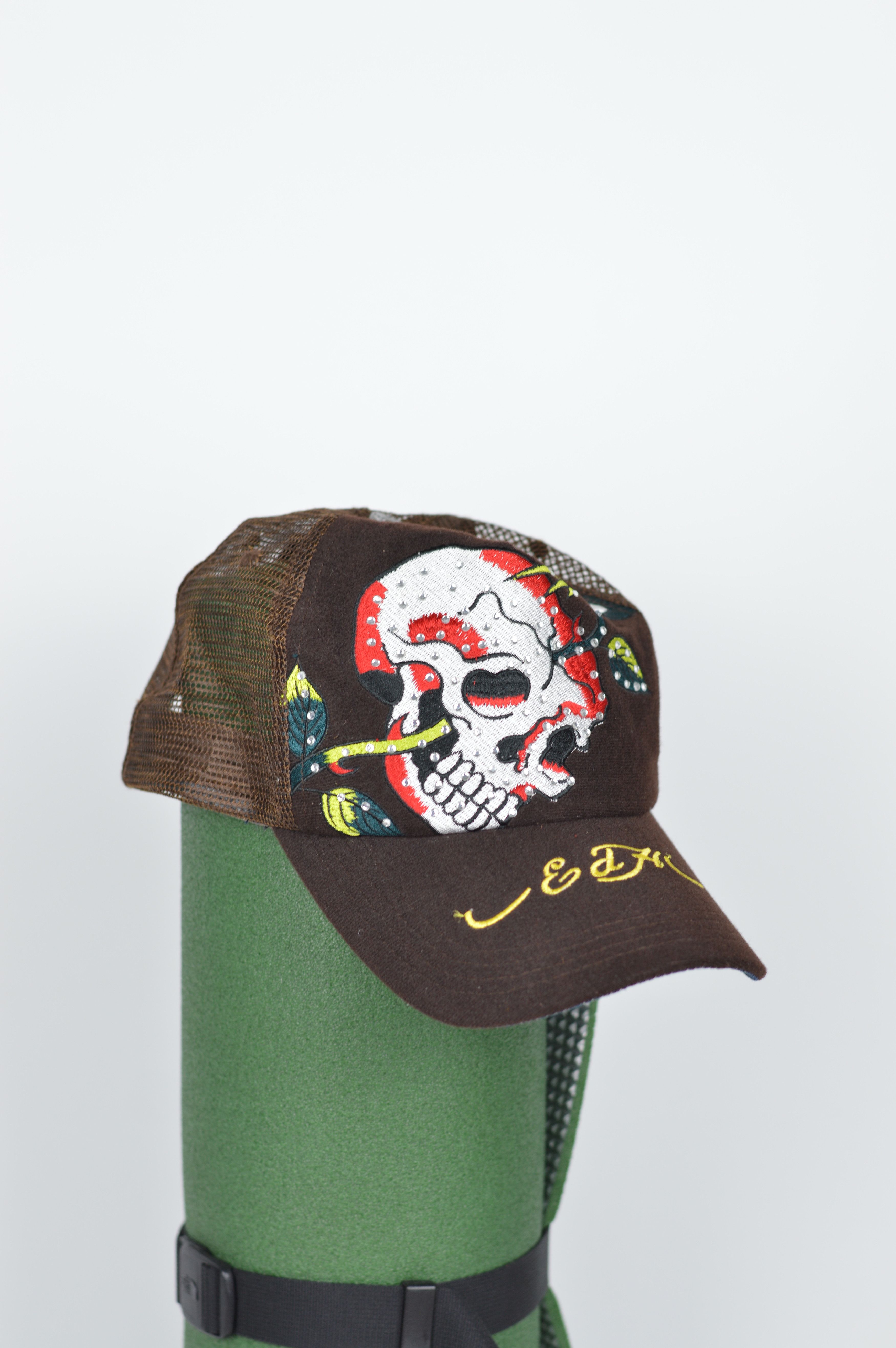 Ed Hardy Ed hardy brown cap Size ONE SIZE - 1 Thumbnail