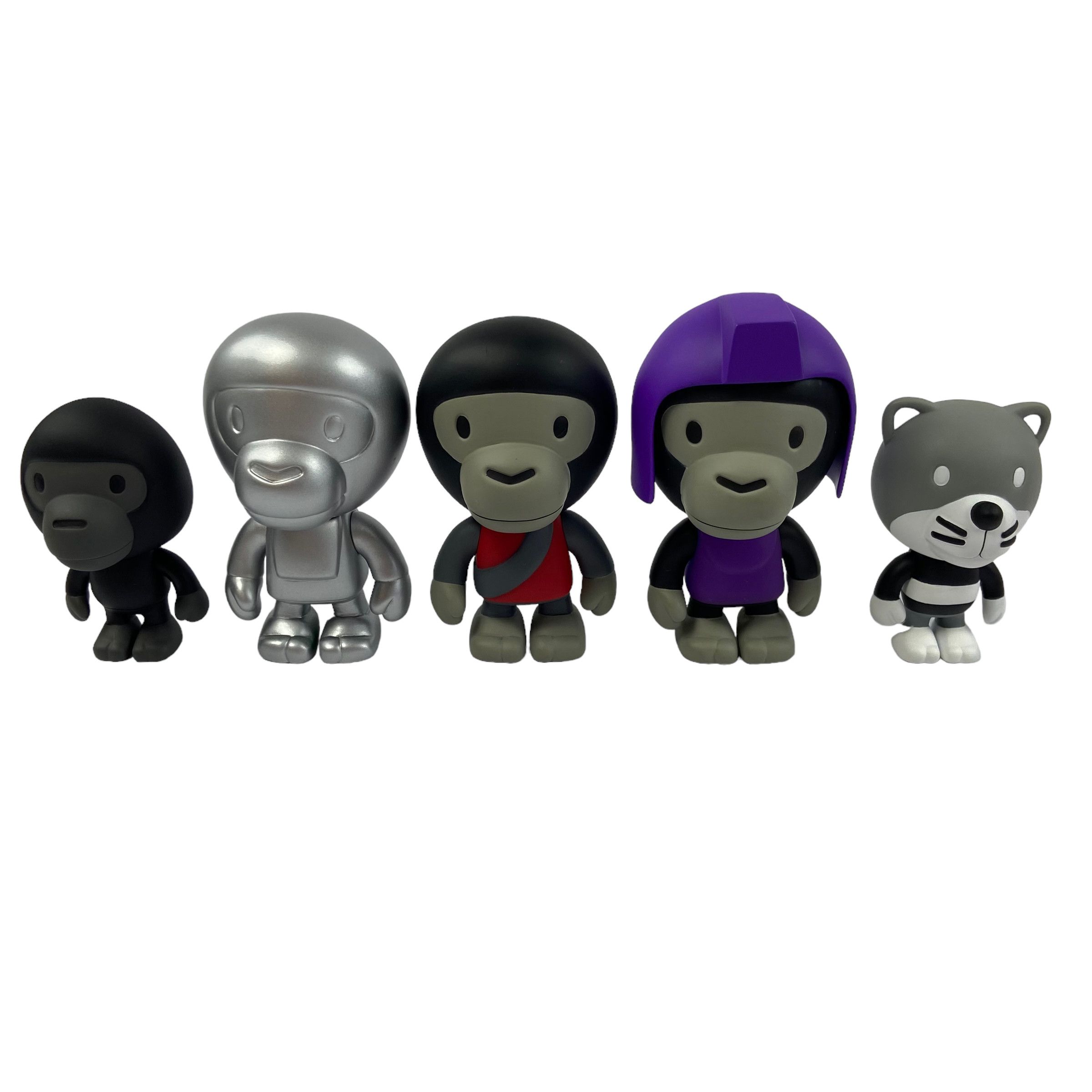 image of Bape Early 2000's Baby Figure Set Of 5, Men's