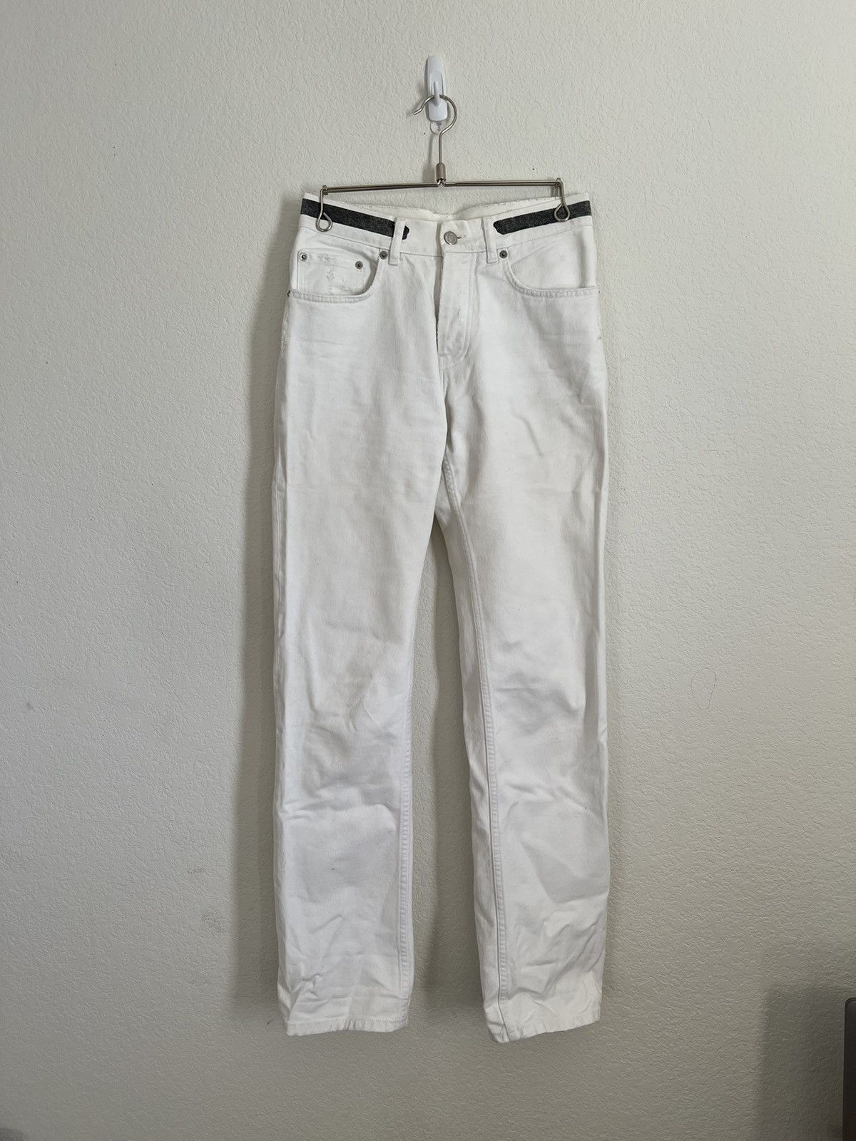 Helmut Lang Archive Painted Stripe Denim Size US 28 / EU 44 - 1 Thumbnail